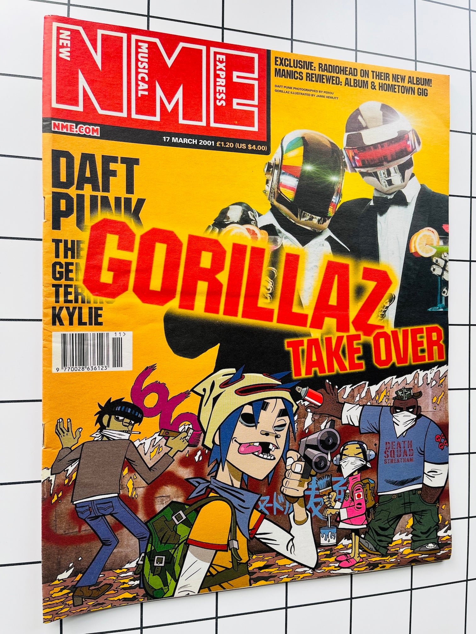 The NME Magazine - Gorillaz DAFT PUNK League Of Gentleman