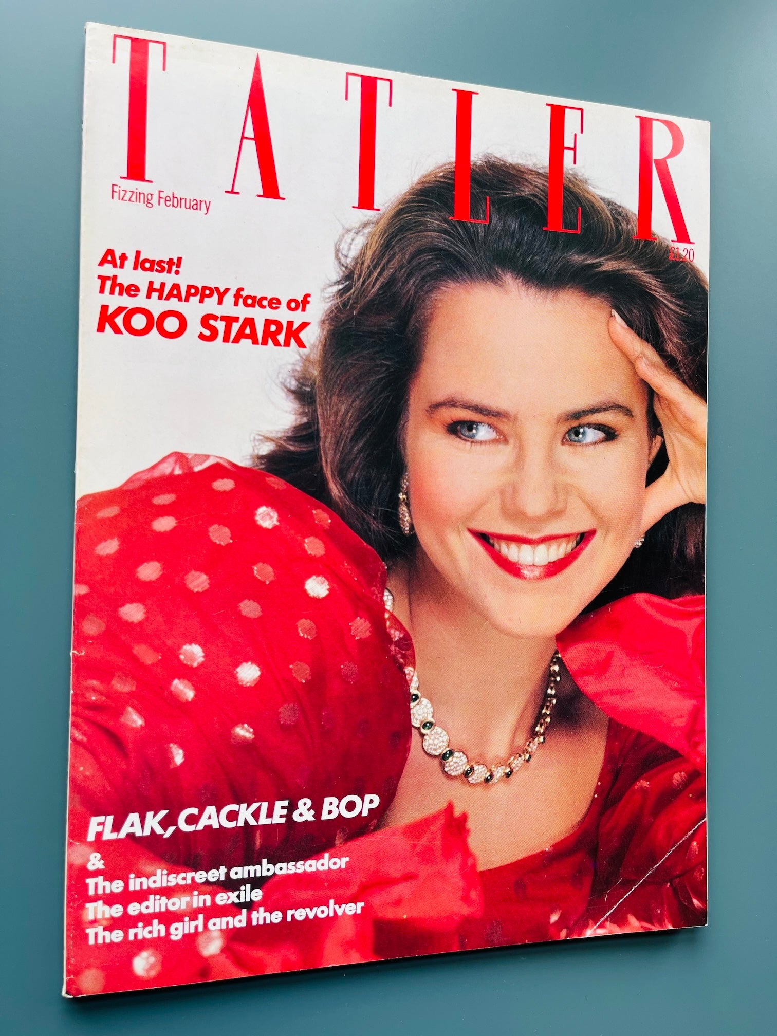 Tatler Magazine - KOO STARK Norman Parkinson PATSY KENSIT Greta Scacchi