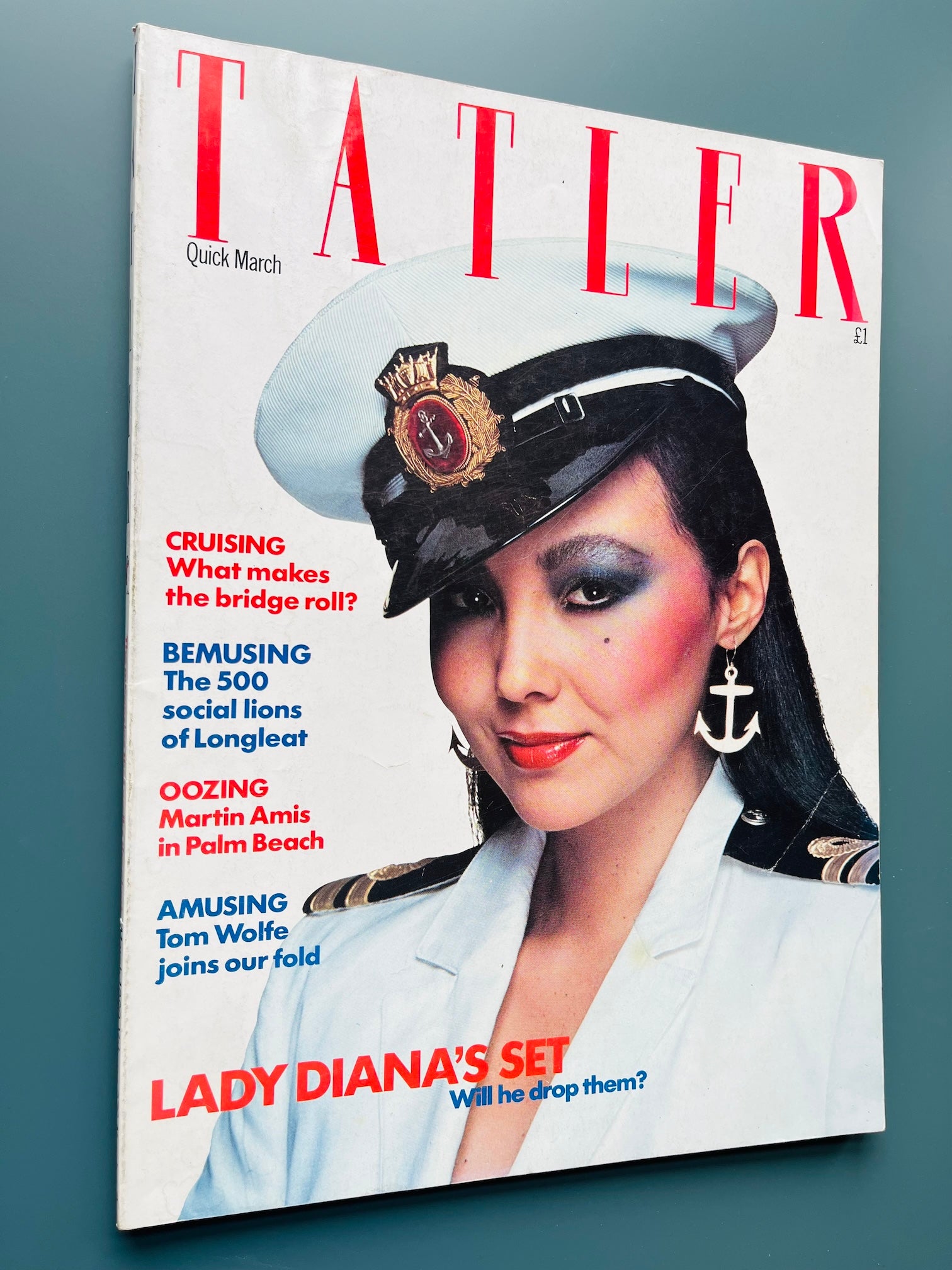 Tatler Magazine - Marie Helvin WILLIE CARSON Clive Arrowsmith