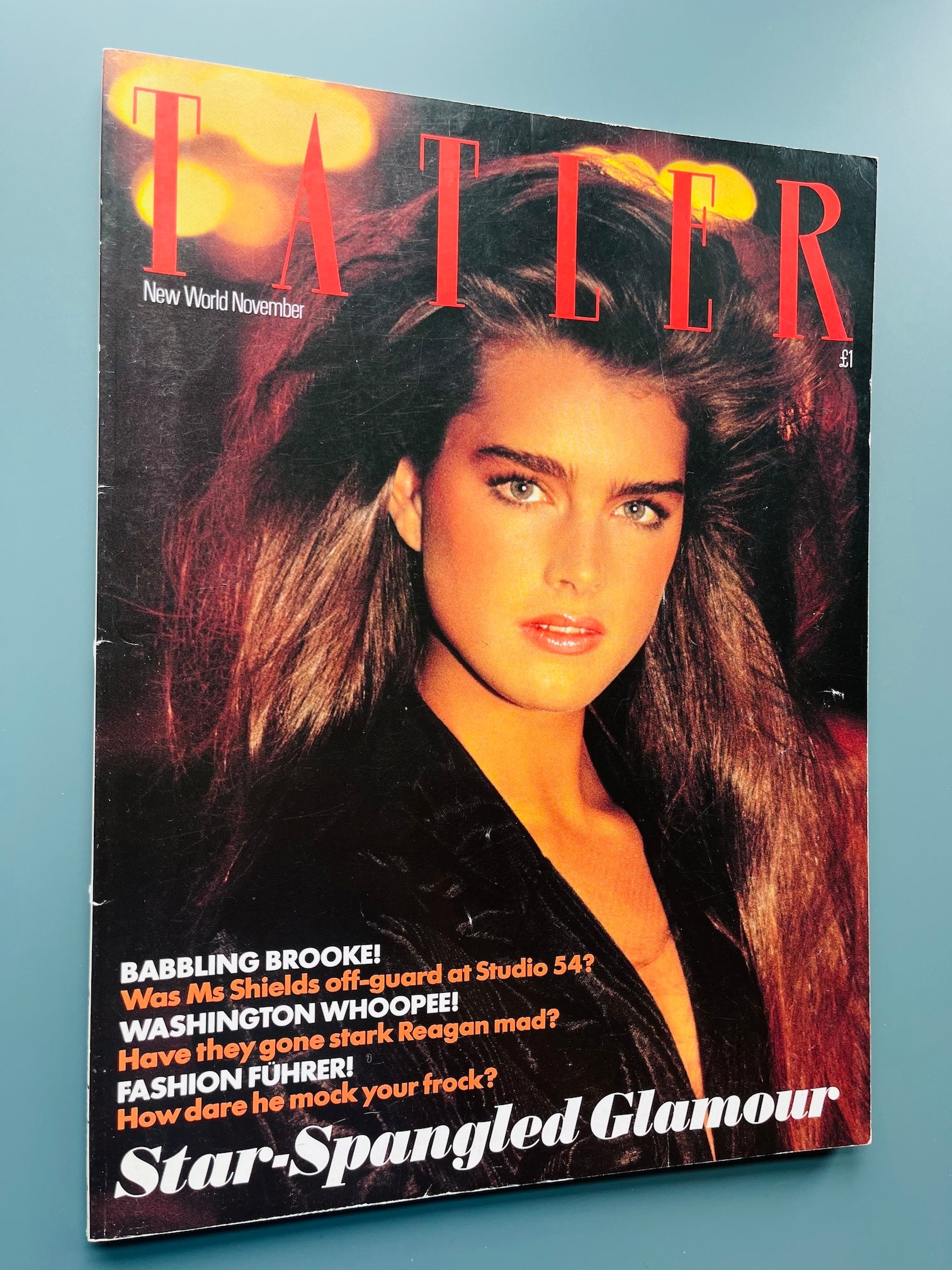 Tatler Magazine - BROOKE SHIELDS Herb Ritts MARIE HELVIN Norman Parkinson