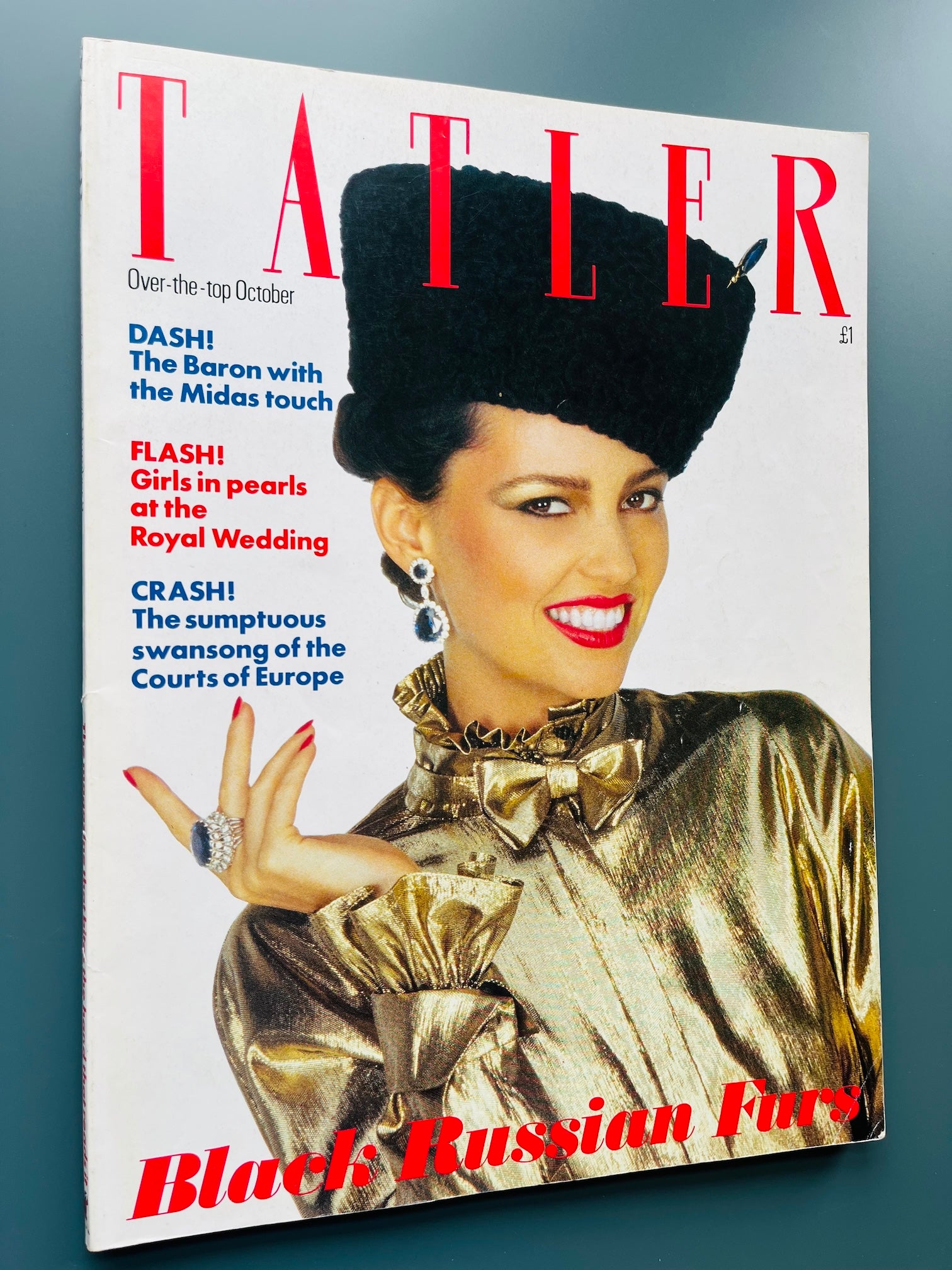 Tatler Magazine - MARCIE HUNT Jean Shrimpton NAIM ATTALLAH