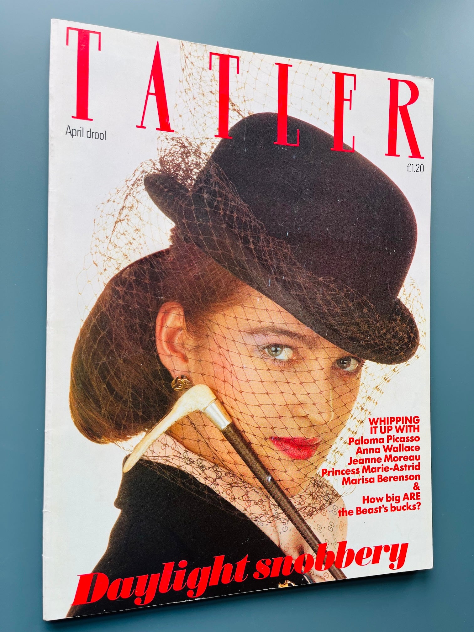 Tatler Magazine - NEIL KIRK Mario Testino PALOMA PICASSO Jeanne Moreau