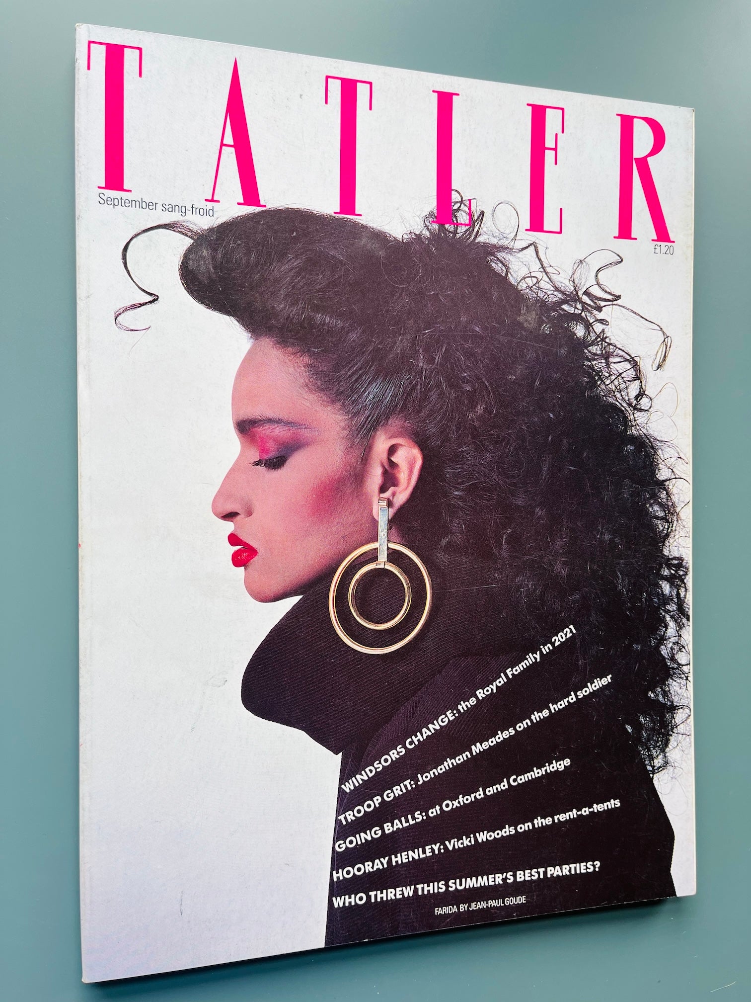 Tatler Magazine - FARIDA Jean Paul Goude MOD SQUAD David Bailey