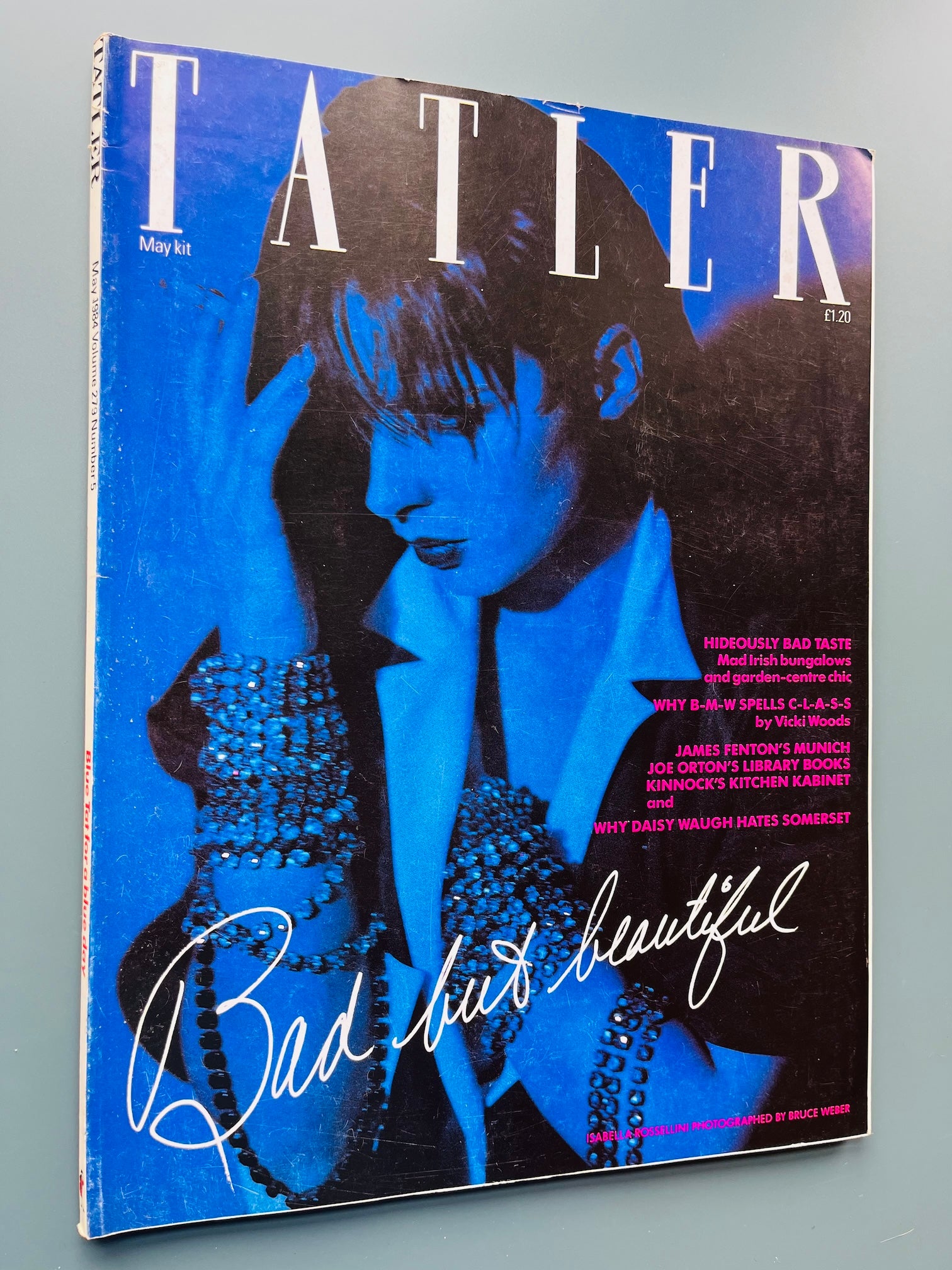 Tatler Magazine - Isabella Rossellini BRUCE WEBER Patrick Swayze