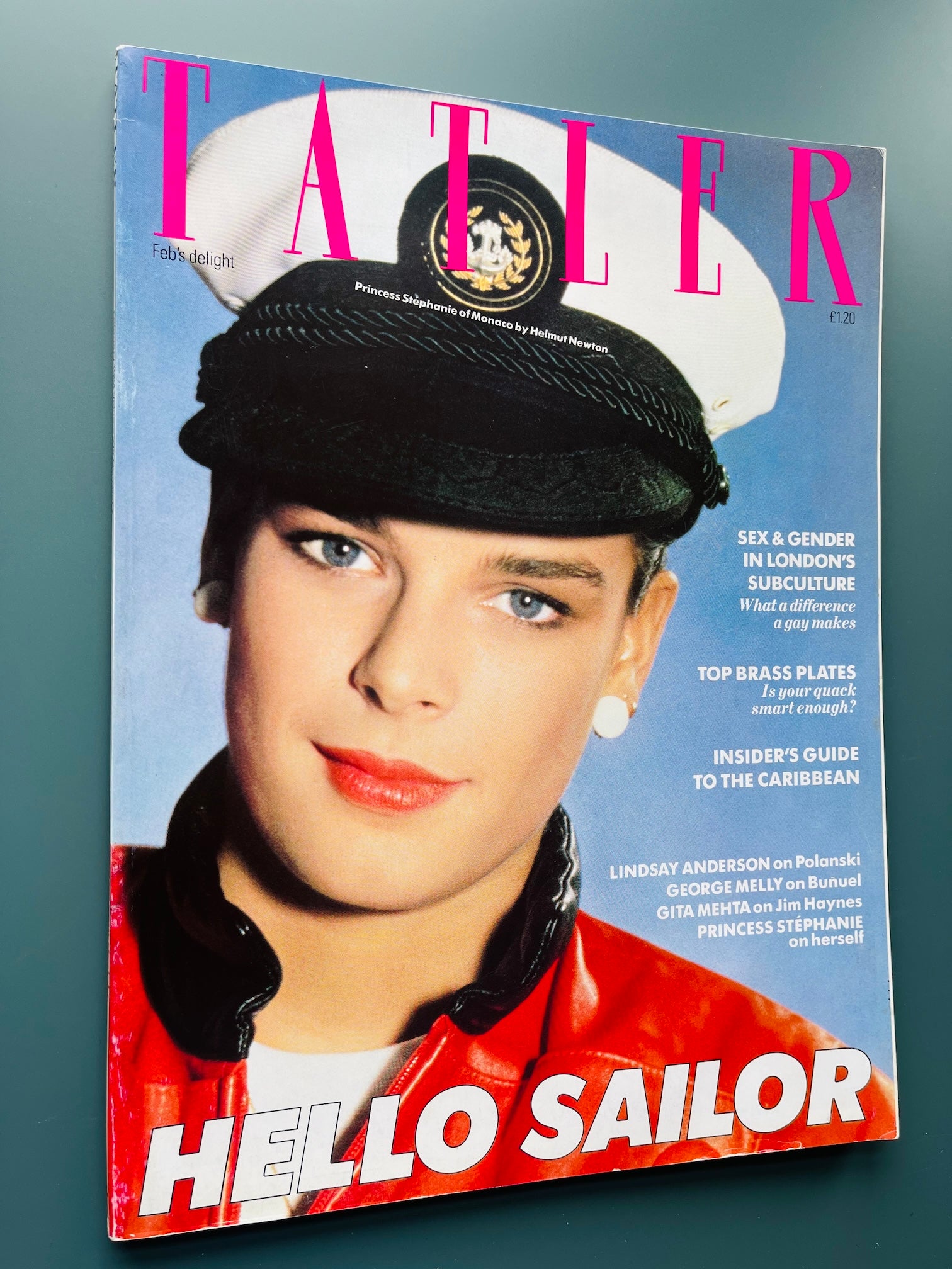 Tatler Magazine - Princess Stephanie HELMUT NEWTON Leslie Winer