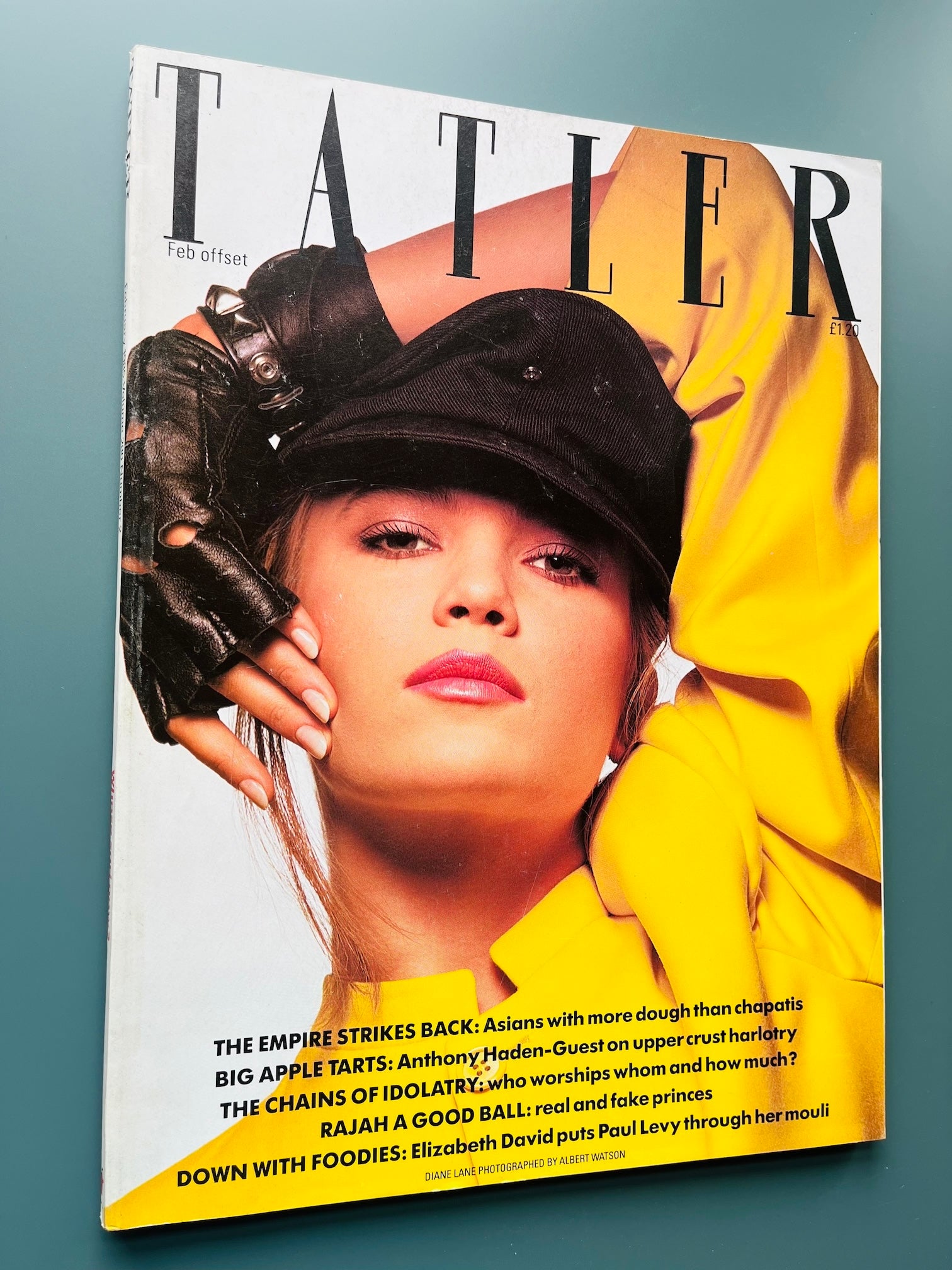 Tatler Magazine - DIANE LANE Albert Watson BARRY LATEGAN Nick Knight