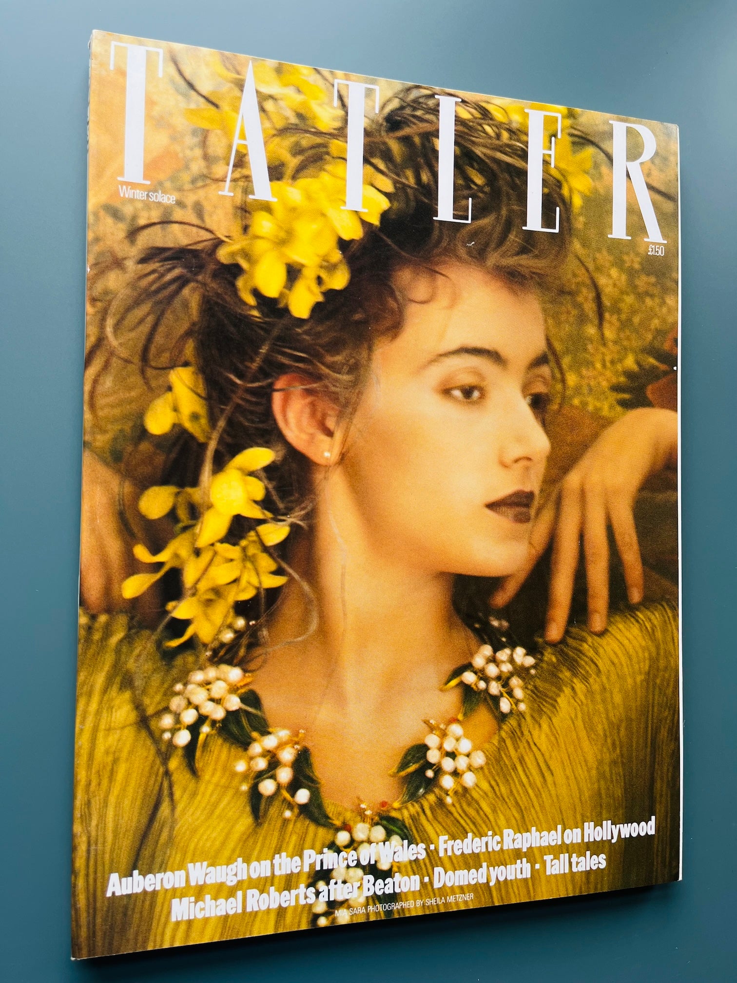 Tatler Magazine - MIA SARAH Sheila Metzner LUCY FERRY Jason Connery