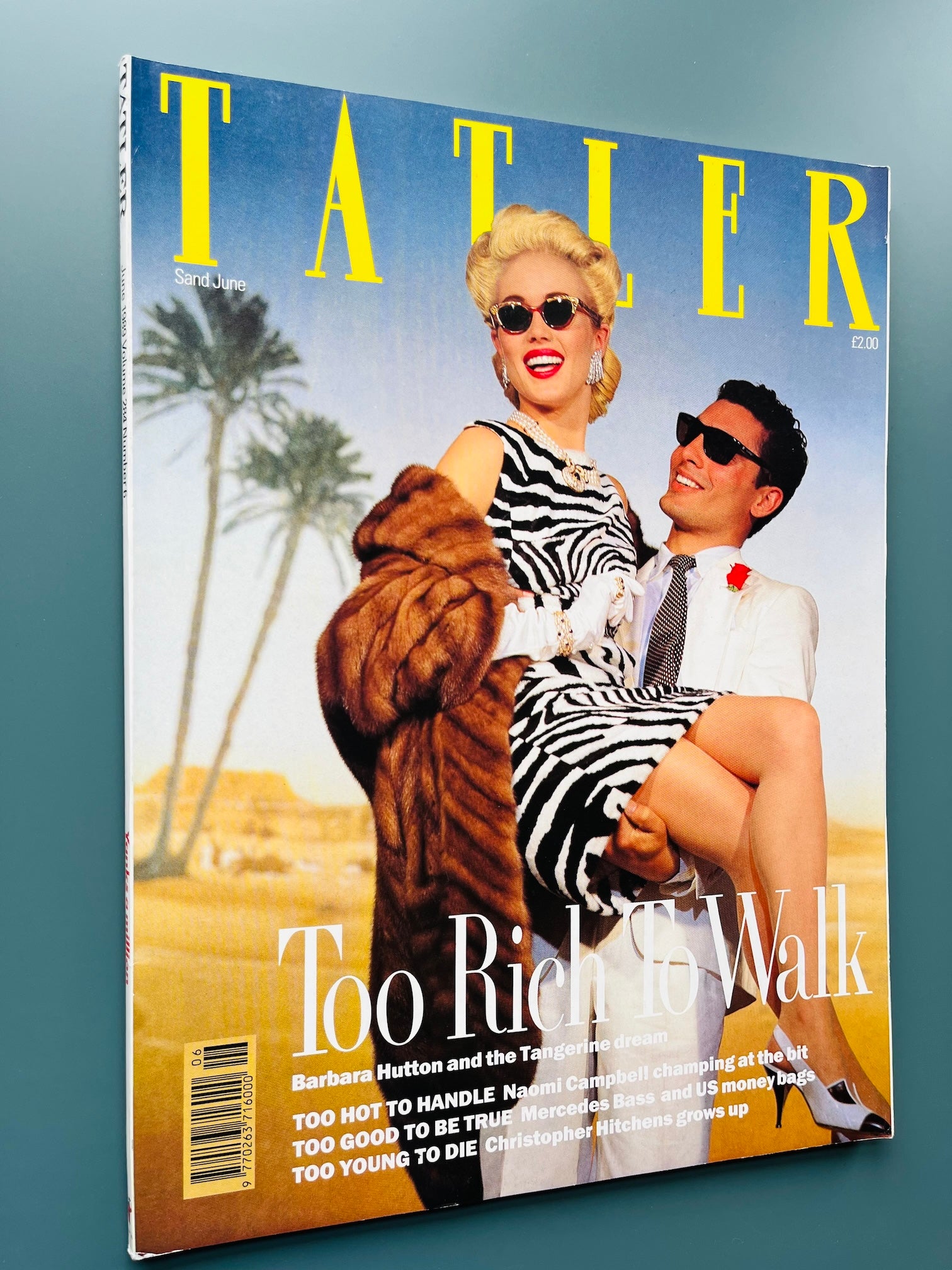 Tatler Magazine - Michael Roberts NAOMI CAMPBELL Rossy De Palma