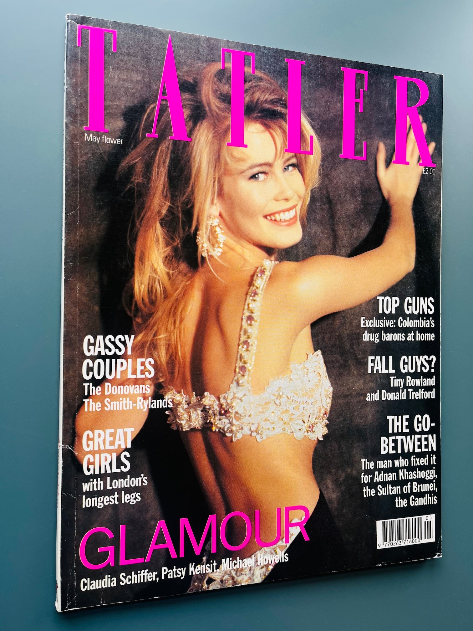 Tatler Magazine - Claudia Schiffer PATSY KENSIT Milla Jovovich
