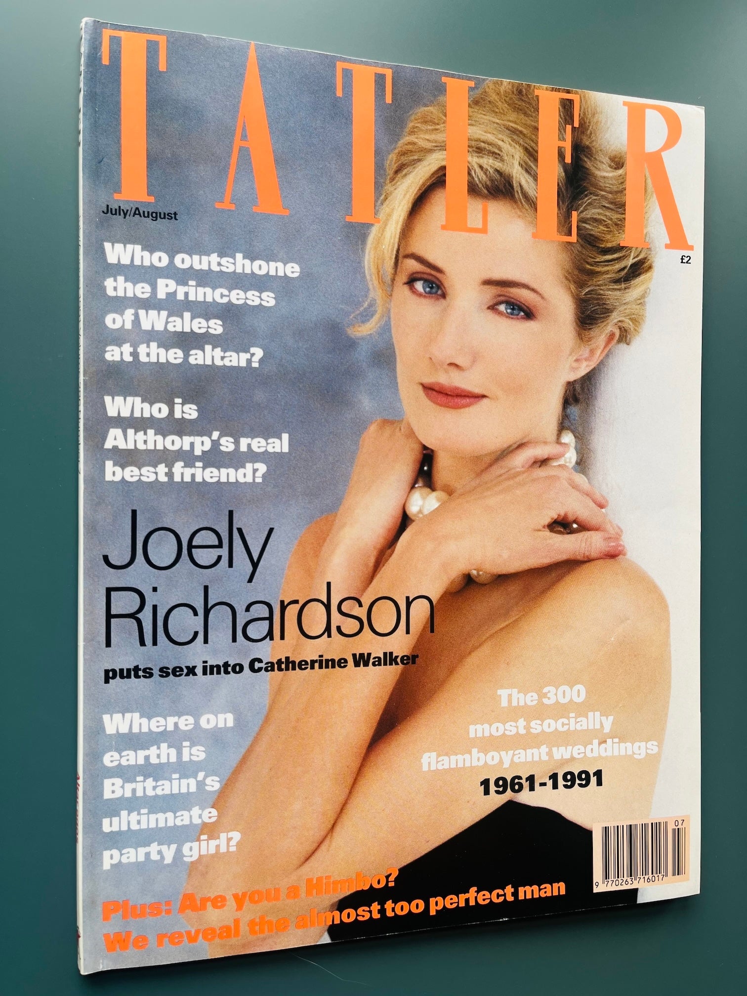 Tatler Magazine - Joely Richardson JOHN SWANNELL Tim Jeffries