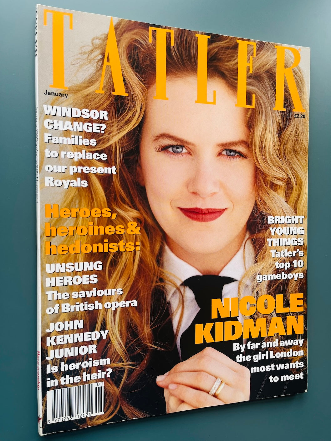 Tatler Magazine - Nicole Kidman KATE MOSS Corinne Day