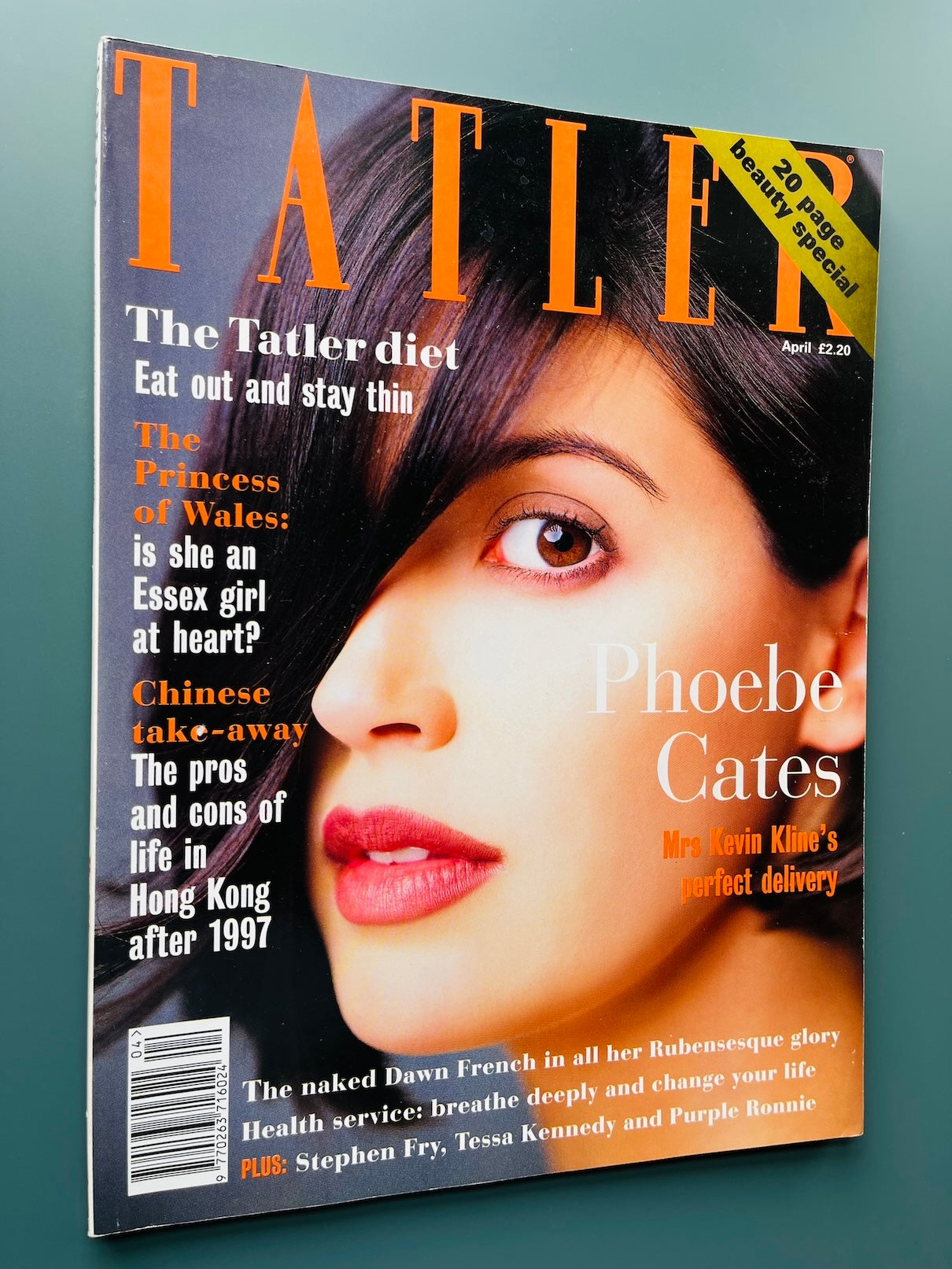 Tatler Magazine - Phoebe Cates DAWN FRENCH Hugh Grant
