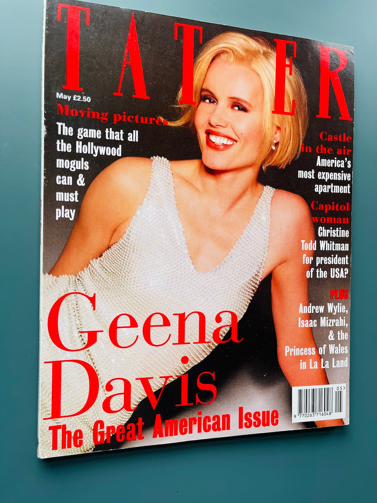 Tatler Magazine - GEENA DAVIS Andrew Wylie