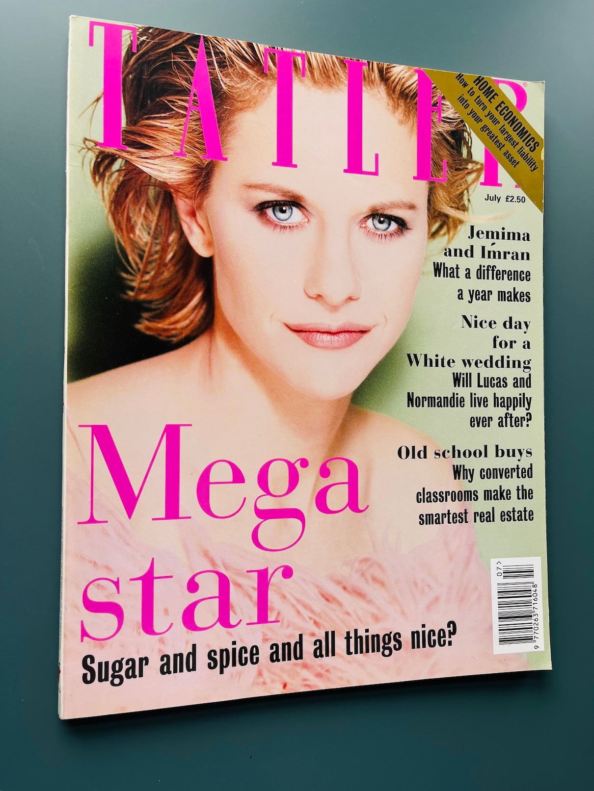 Tatler Magazine - MEG RYAN Thandie Newton HELENA BONHAM CARTER