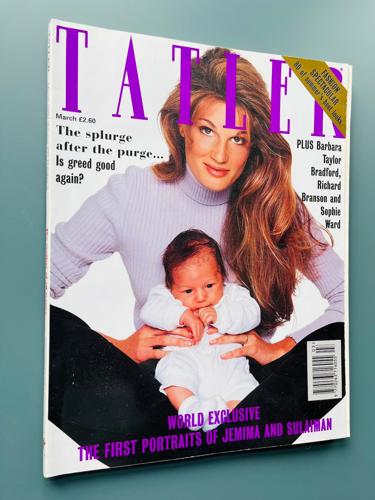 Tatler Magazine - Jemima Khan BARBARA TAYLOR BRADFORD Sophie Ward