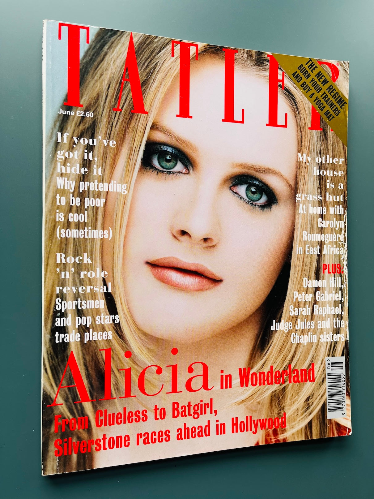 Tatler Magazine - Alicia Silverstone BILL WYMAN Sophie Anderston