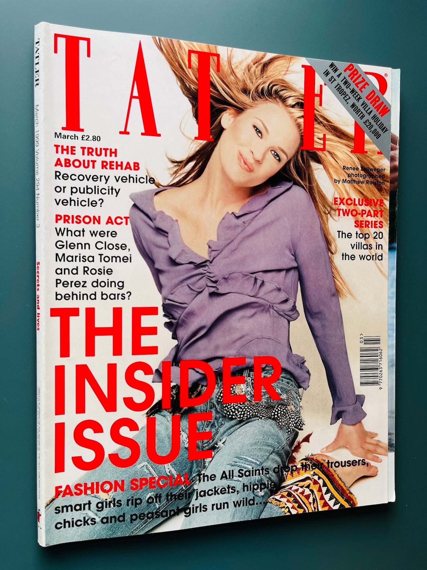 Tatler Magazine - Renee Zellweger NEIL KIRK