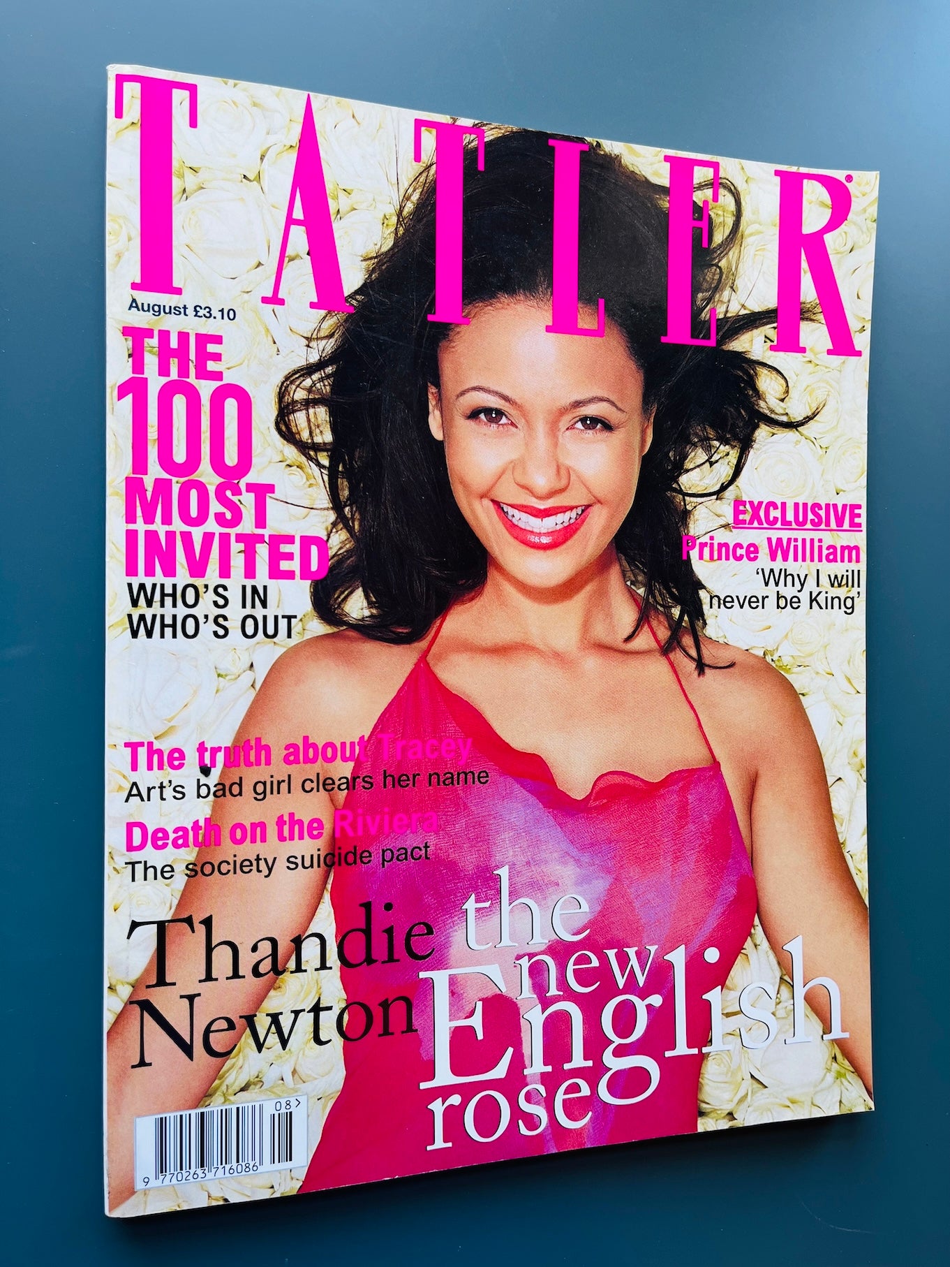 Tatler Magazine - THANDIE NEWTON Tracey Emin JUERGEN TELLER