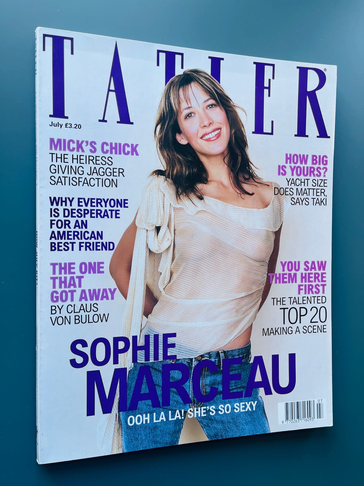 Tatler Magazine - Sophie Marceau SIENNA MILLER Bella Freud