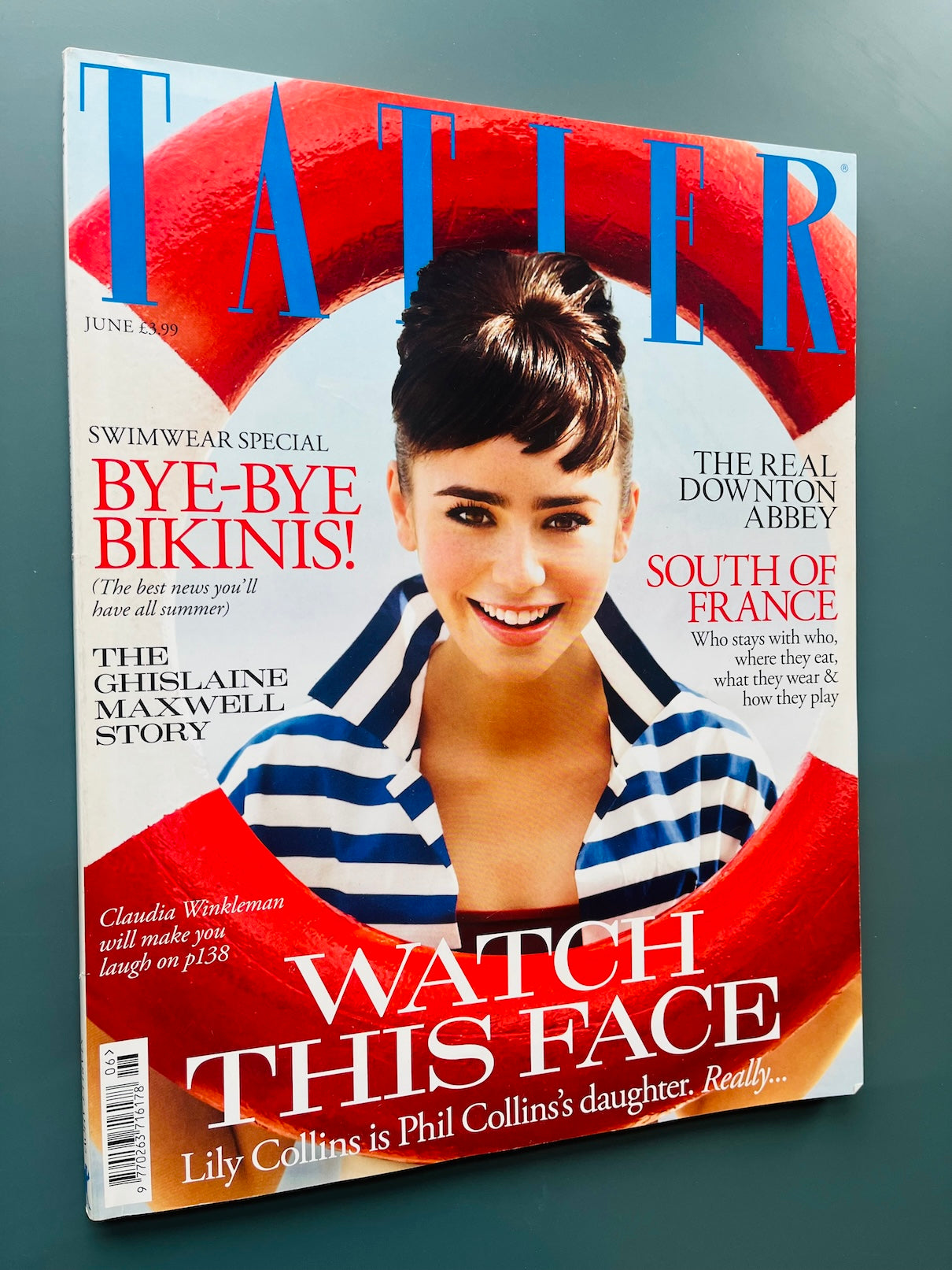 Tatler Magazine - LILY COLLINS Ghislaine Maxwell