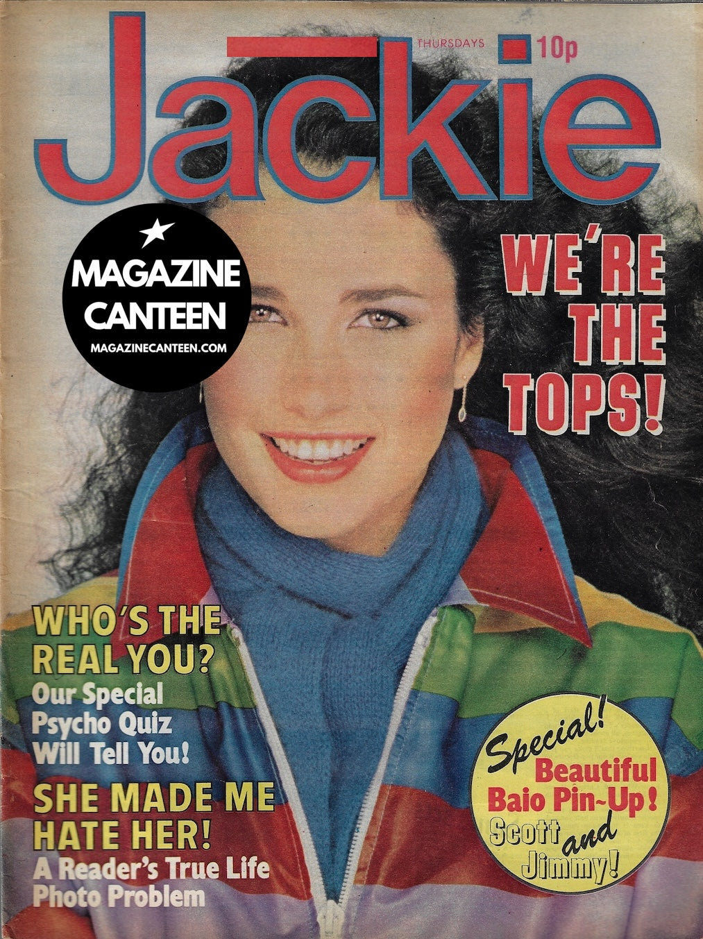 rare young Magazine - Andie MacDowell