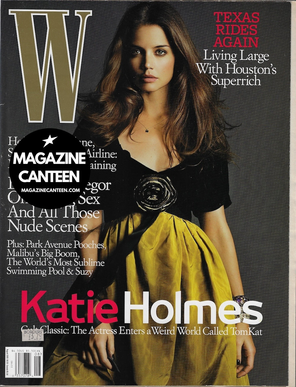 W Magazine - Katie Holmes EWAN MCGREGOR David Sims