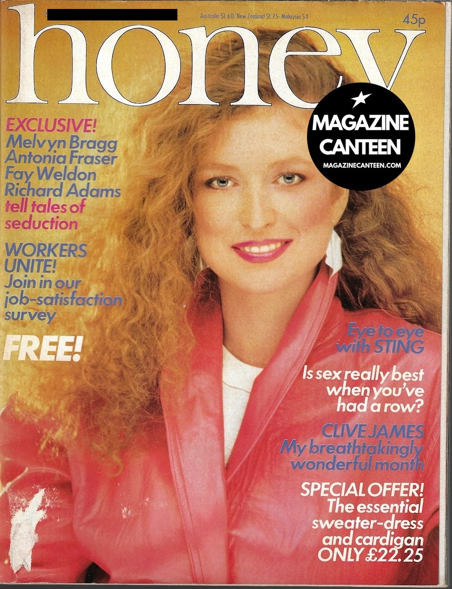 Honey Magazine - Claus Wickrath STING The Police ZANDRA RHODES