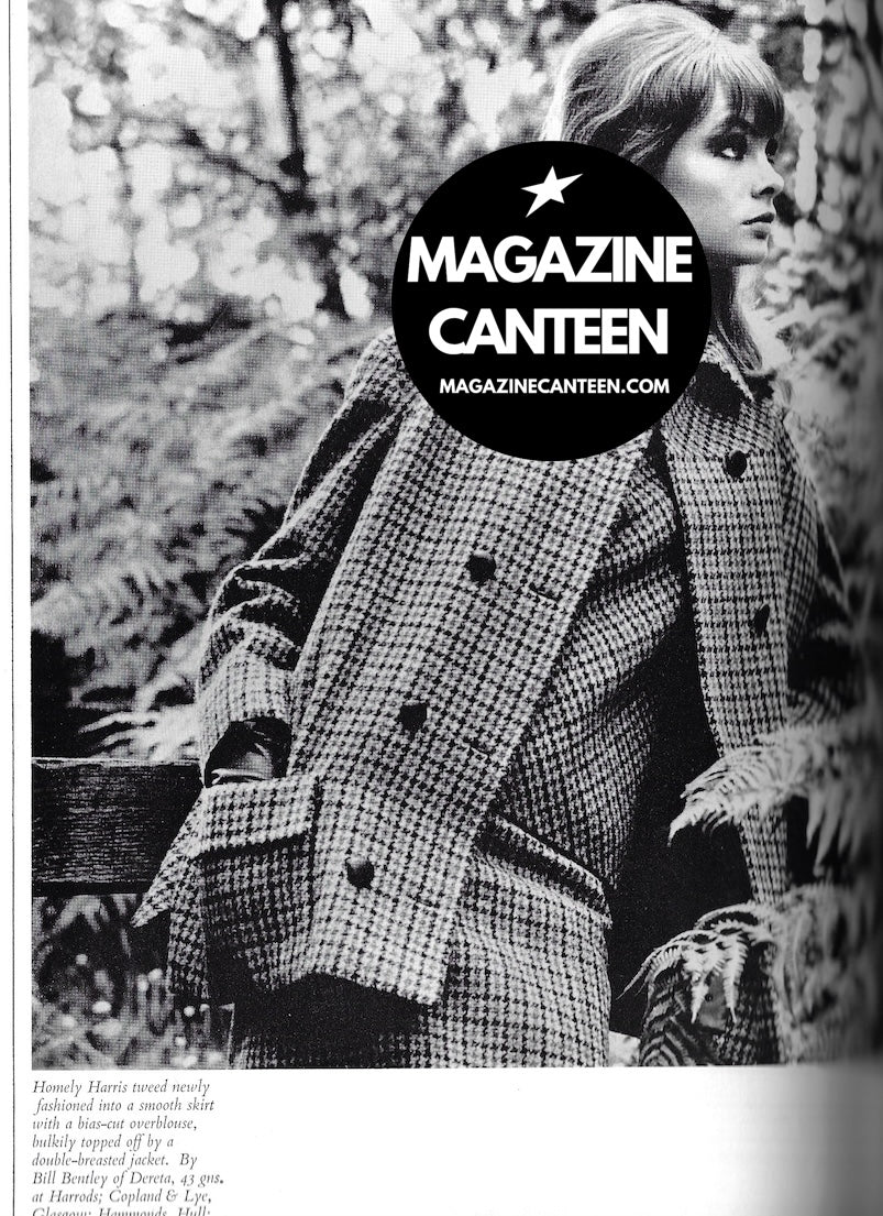 Tatler Magazine - JEAN SHRIMPTON Bound For Border VERNIER 1964