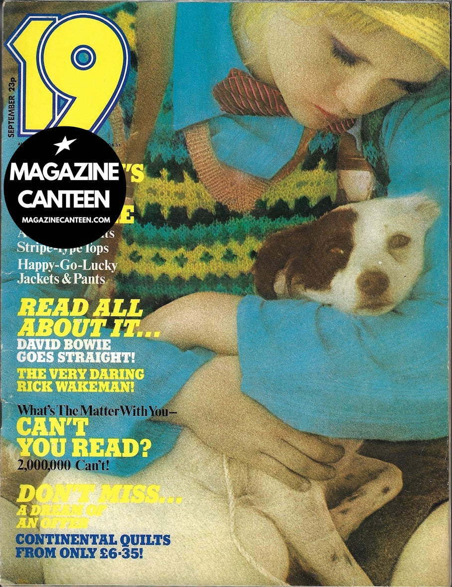 19 Magazine - SARAH MOON David Bowie RICK WAKEMAN