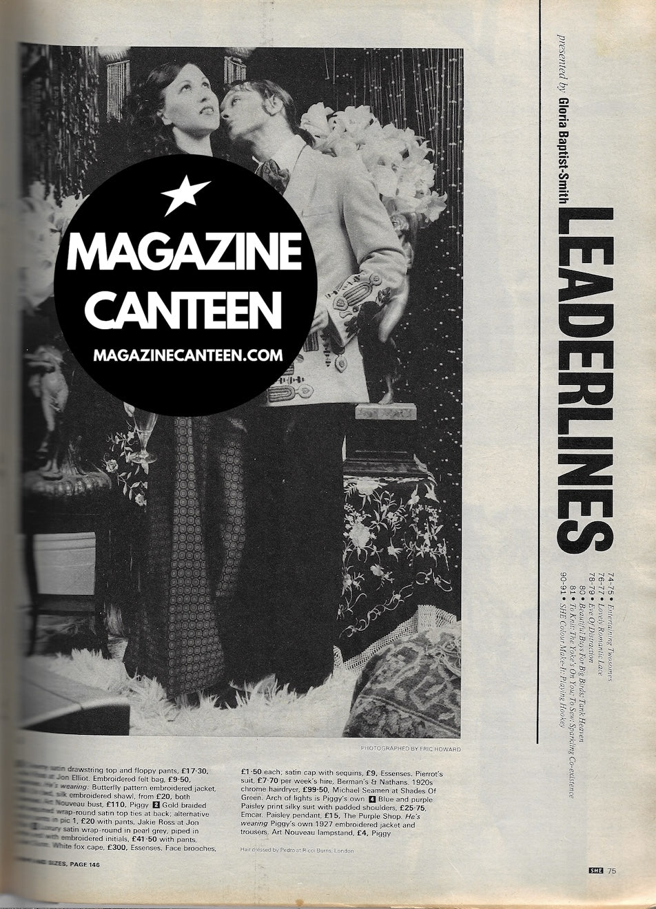 She Magazine - Joseph Bottoms PIGGY David Worth