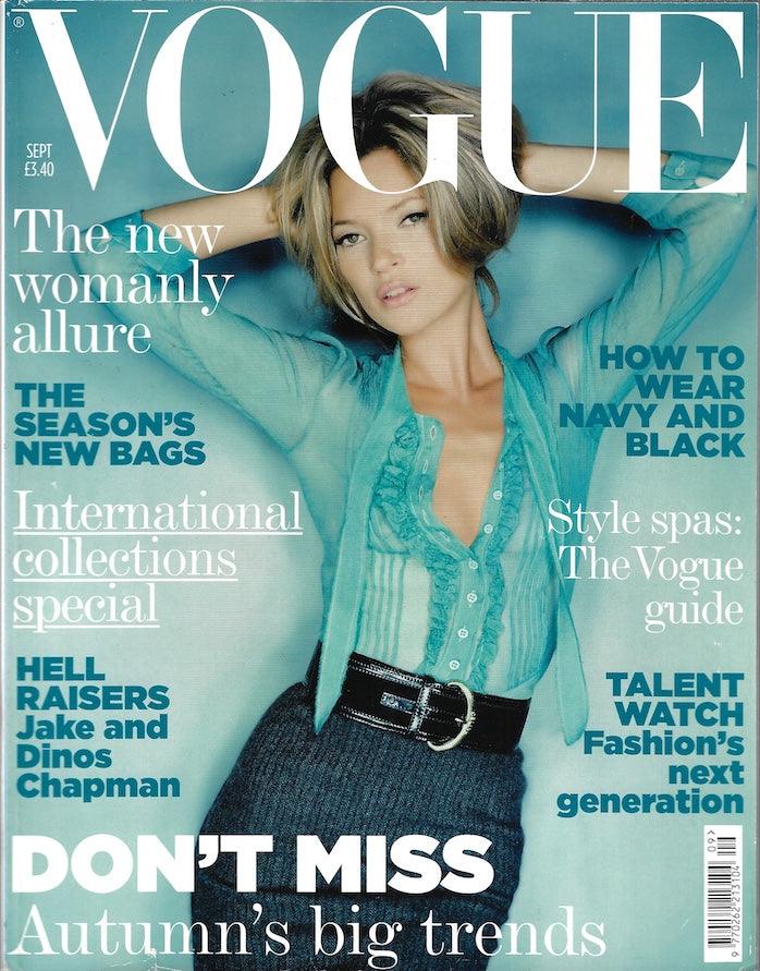 Vogue Magazine September 2005 - Kate Moss Julia Stegner Jake Dinos