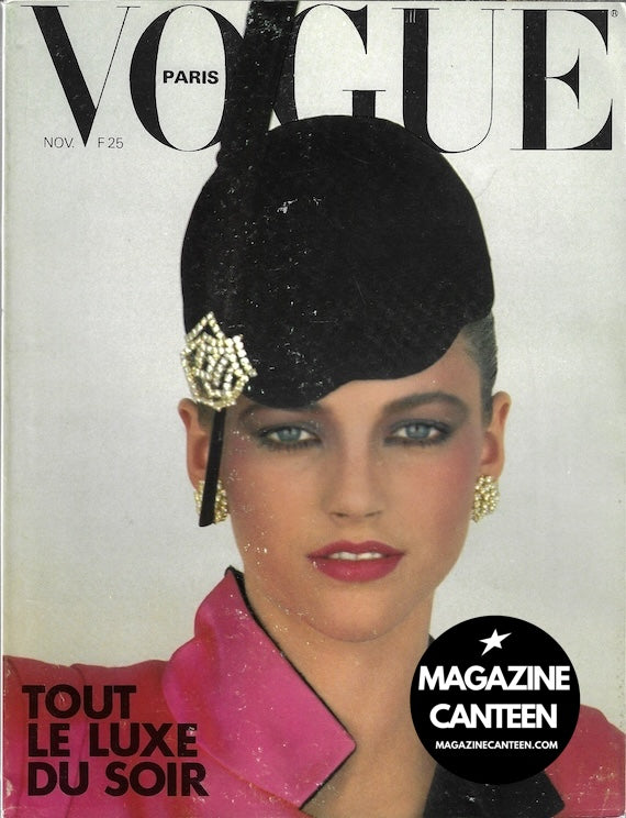 Vogue Paris Magazine 1979 - KELLY WINN Guy Bourdin JOE GAFFNEY