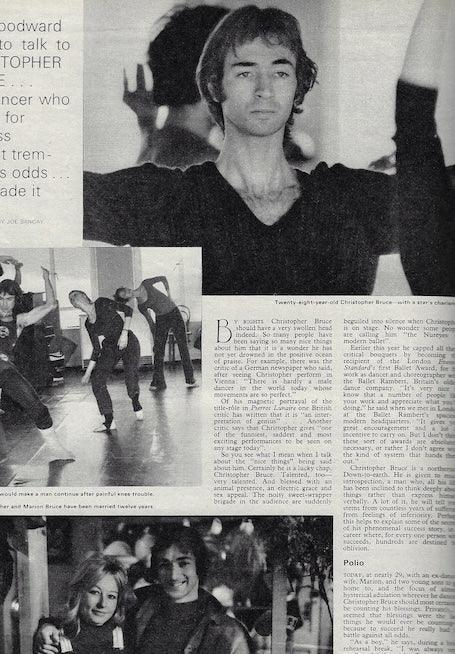 CHRISTOPHER BRUCE Choreographer