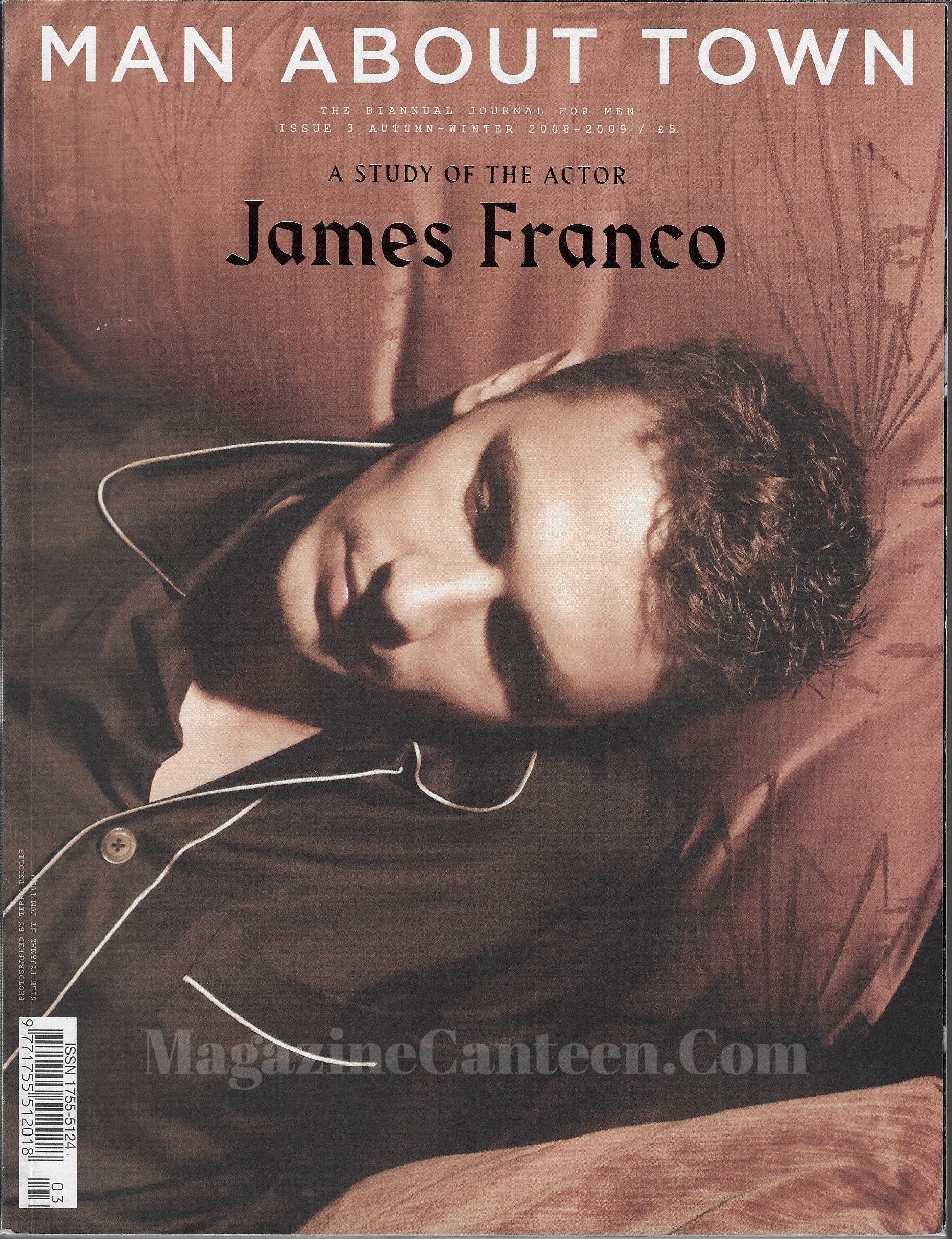 Man About Town Magazine - James Franco 2008