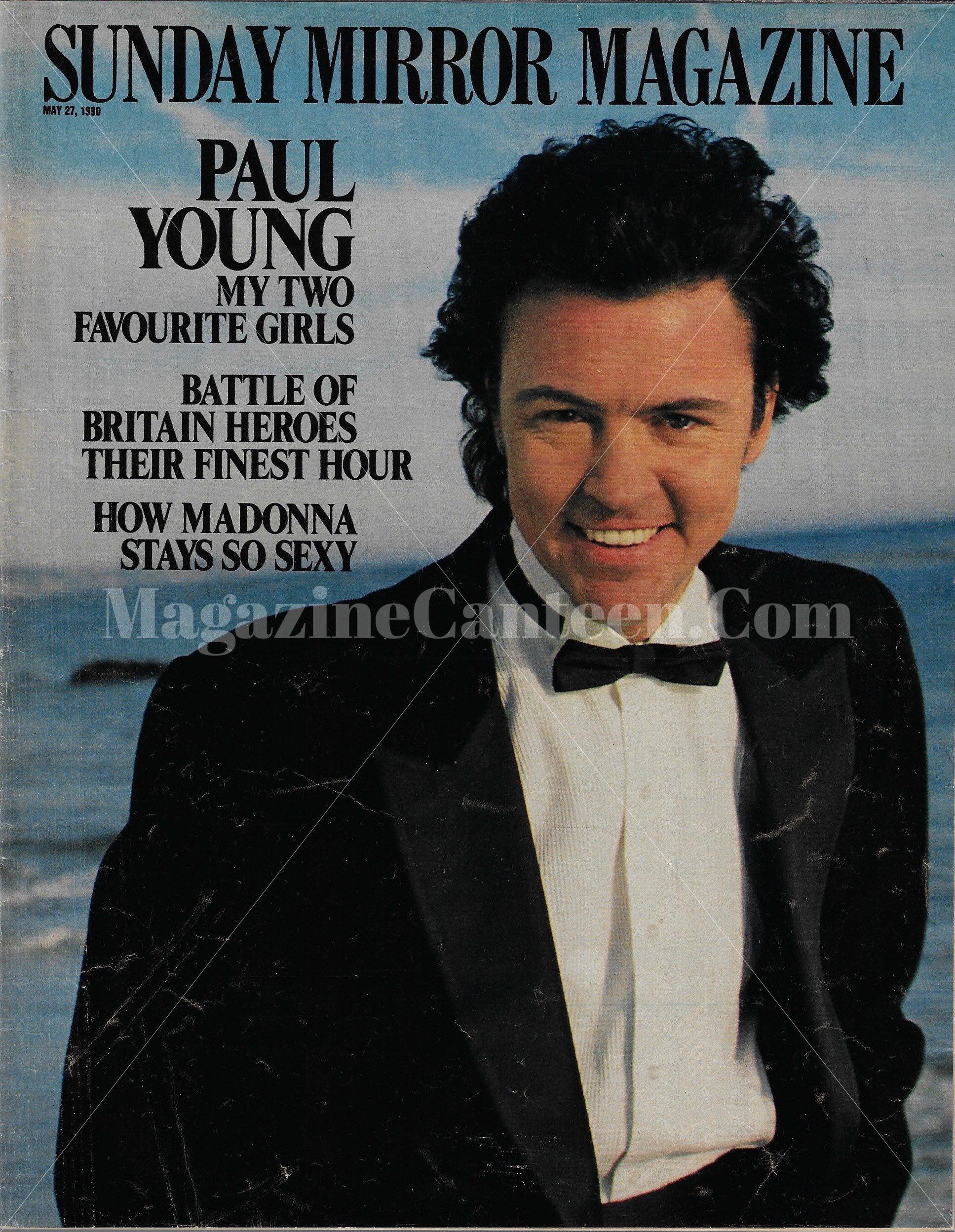 Sunday Mirror Magazine - Paul Young