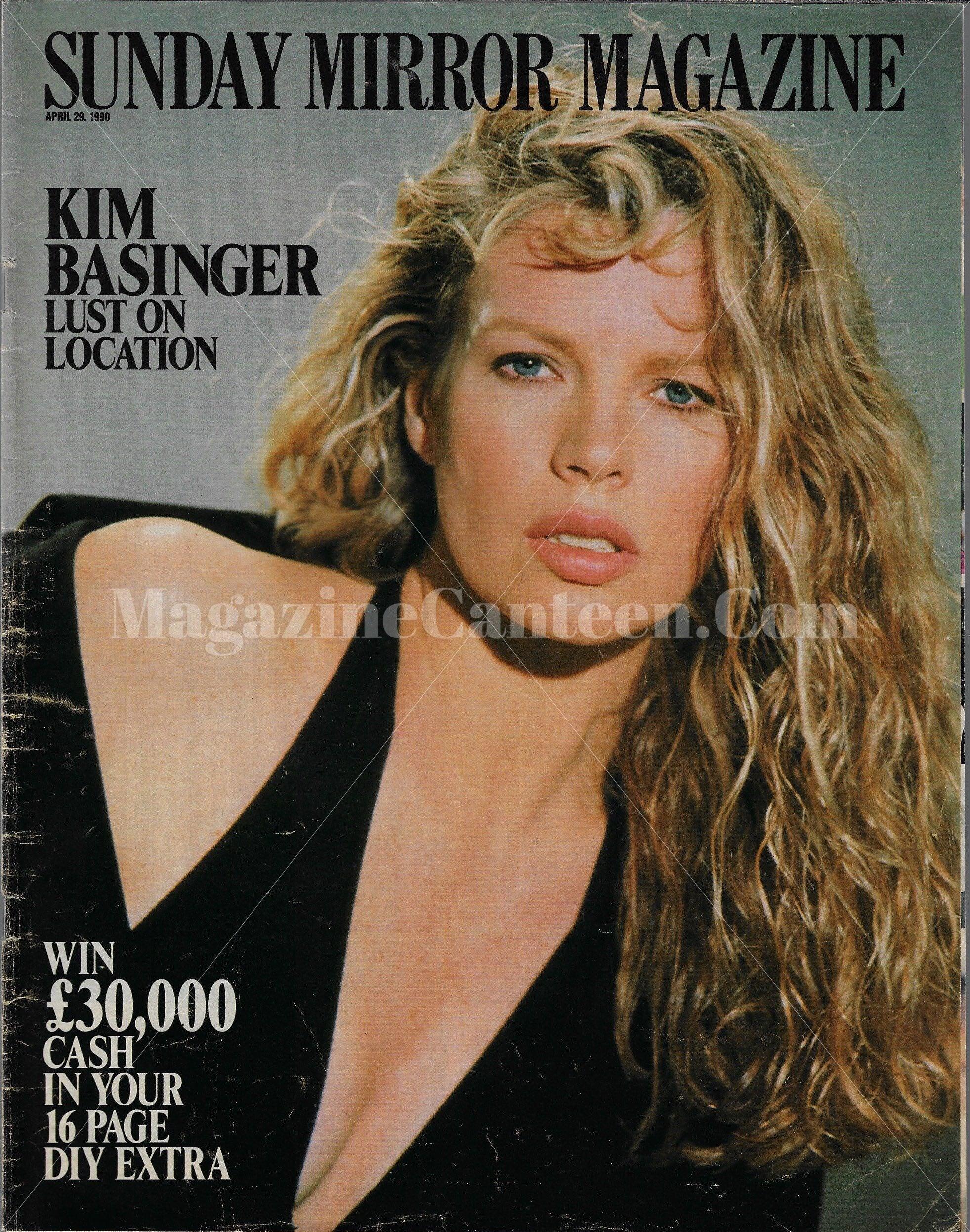 Sunday Mirror Magazine - Kim Basinger