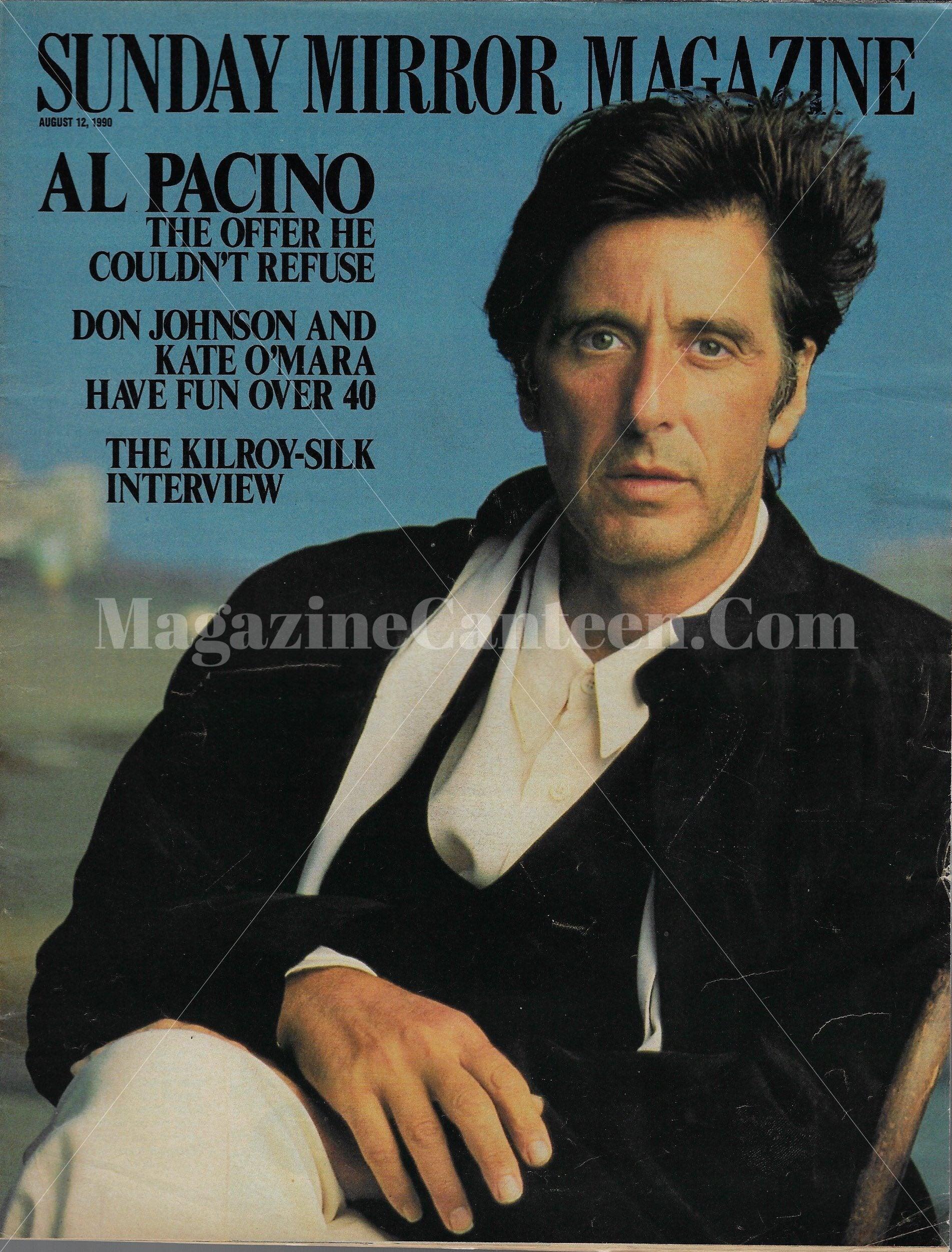Sunday Mirror Magazine - Al Pacino