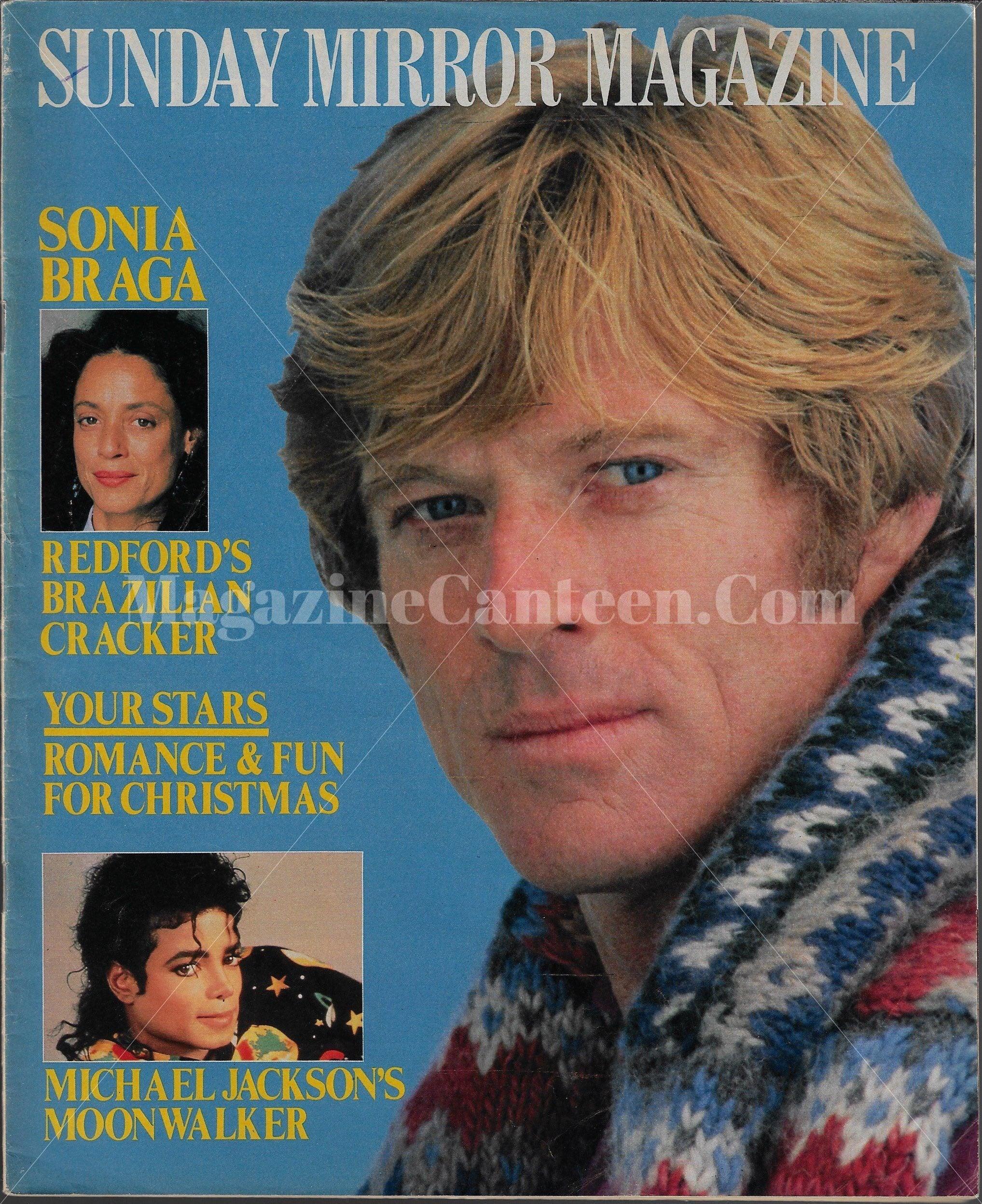 Sunday Mirror Magazine - Robert Redford