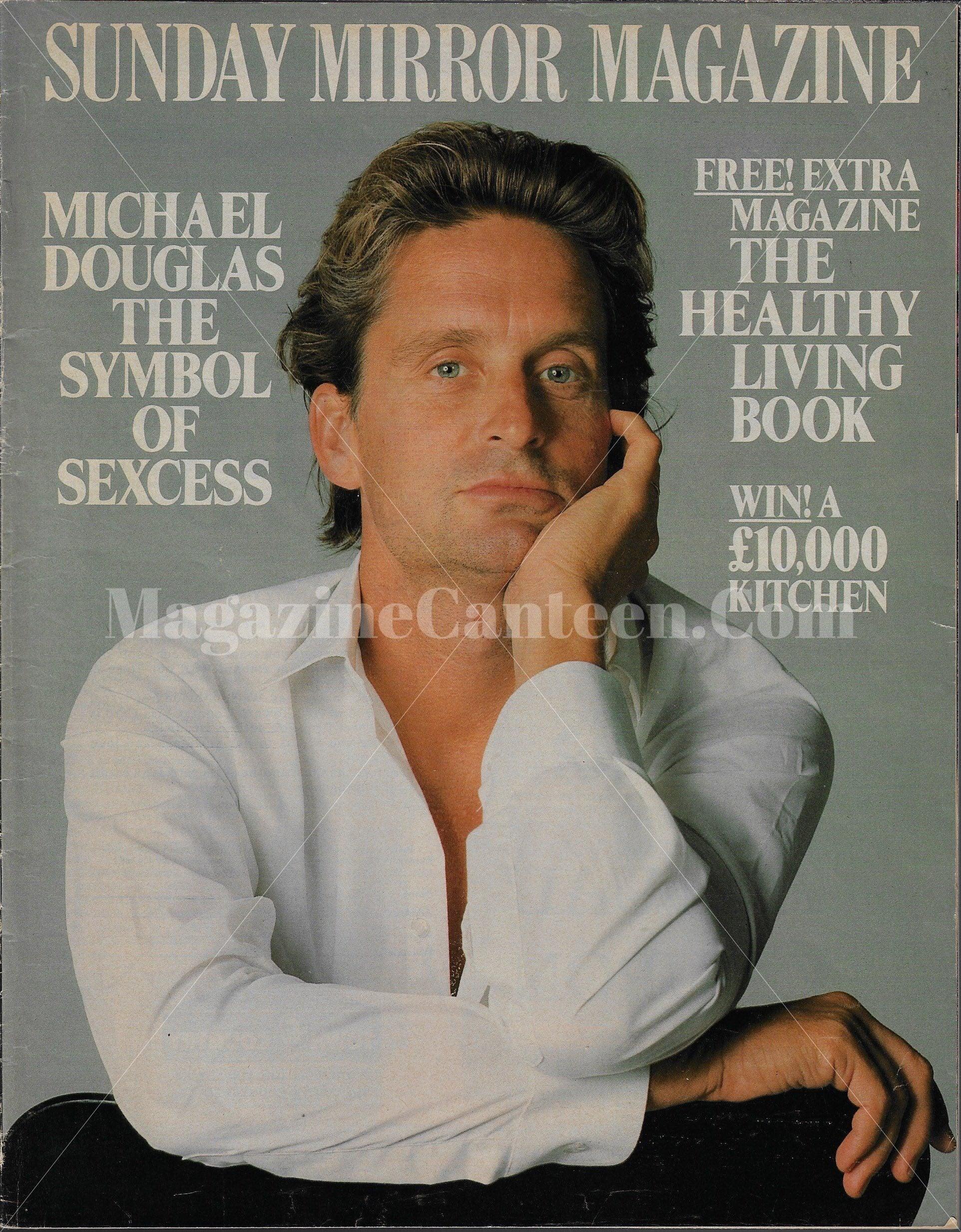 Sunday Mirror Magazine - Michael Douglas