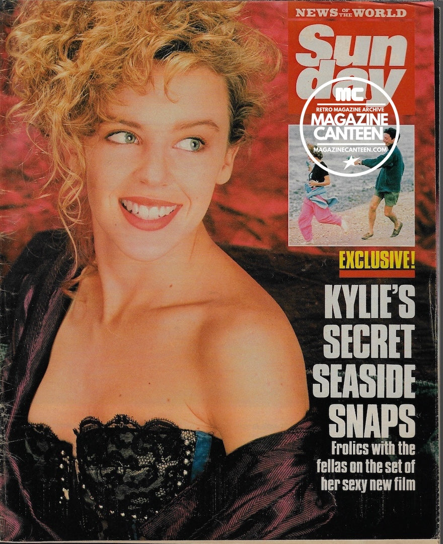 Magazine Canteen | Kylie Minogue SYLVESTER STALLONE RARE 1989