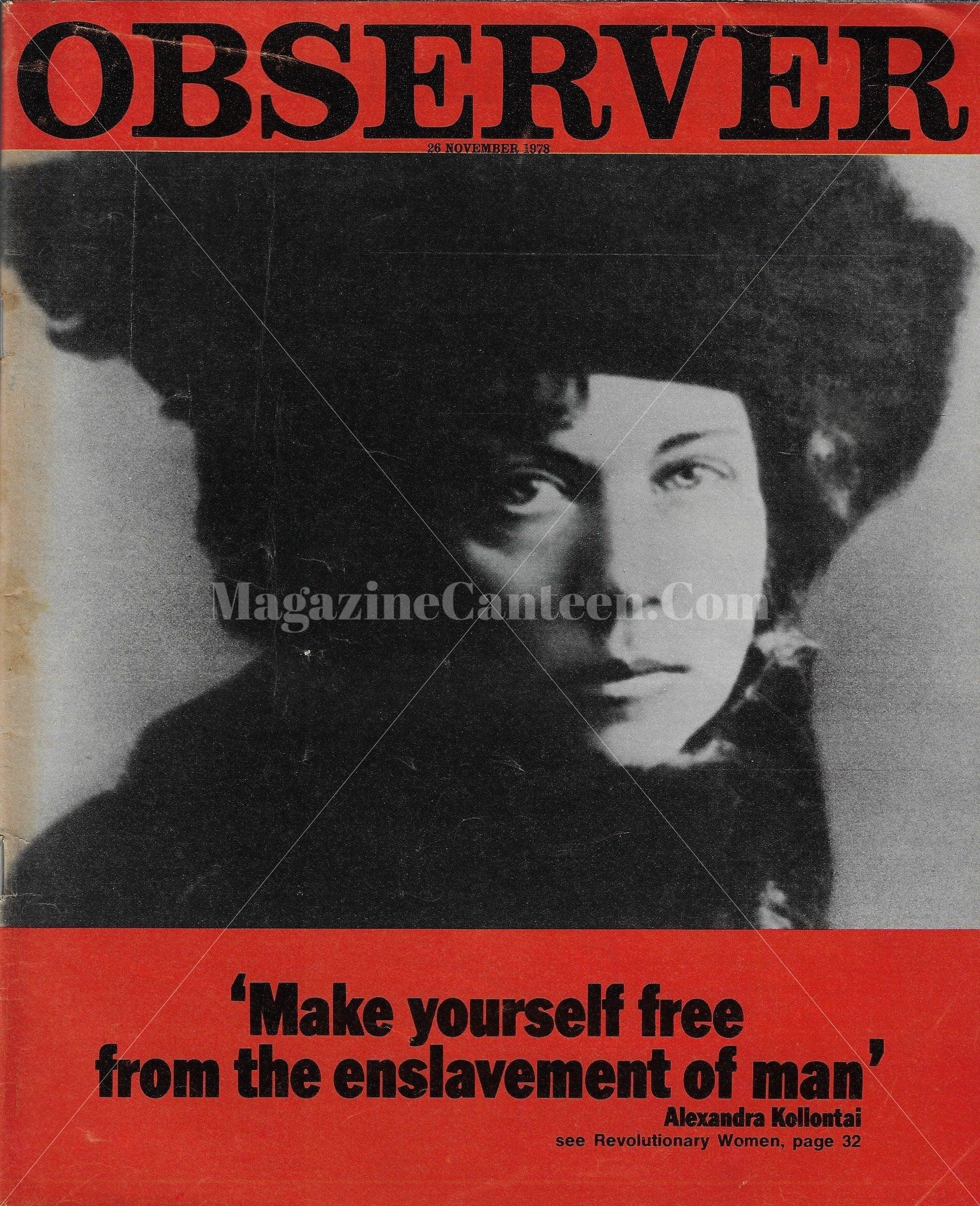 The Observer Magazine - Eddy Grant Leonard Rossiter