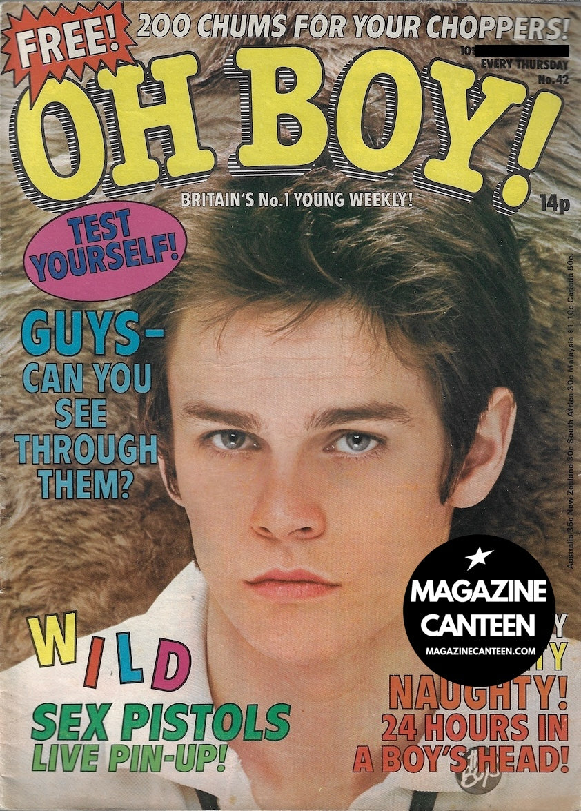 Oh Boy Magazine - DUNCAN READ The Boys PUNK BAND Kid