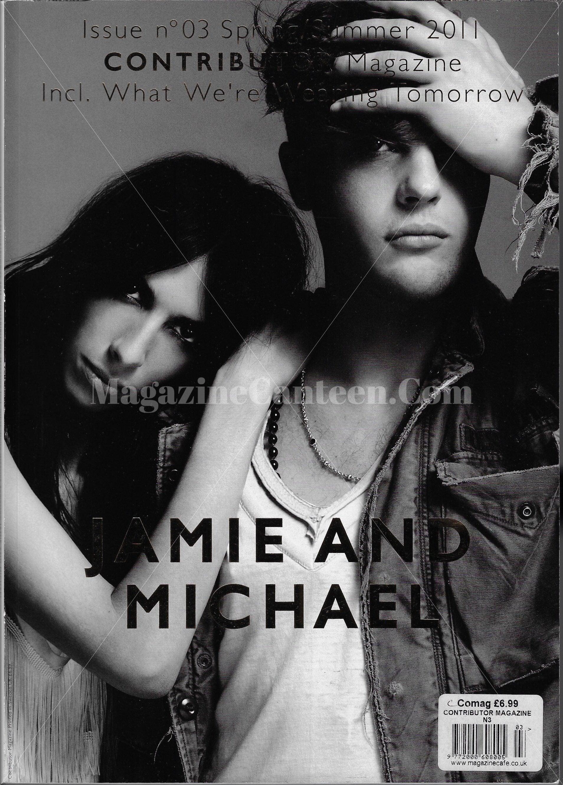 Contributor Magazine - Michael Pitt & Jamie Bochert