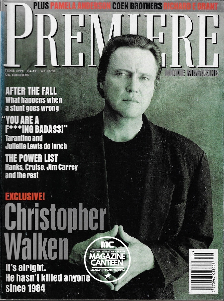 Premiere Magazine - Christopher Walken PAMELA ANDERSON Juliette Lewis