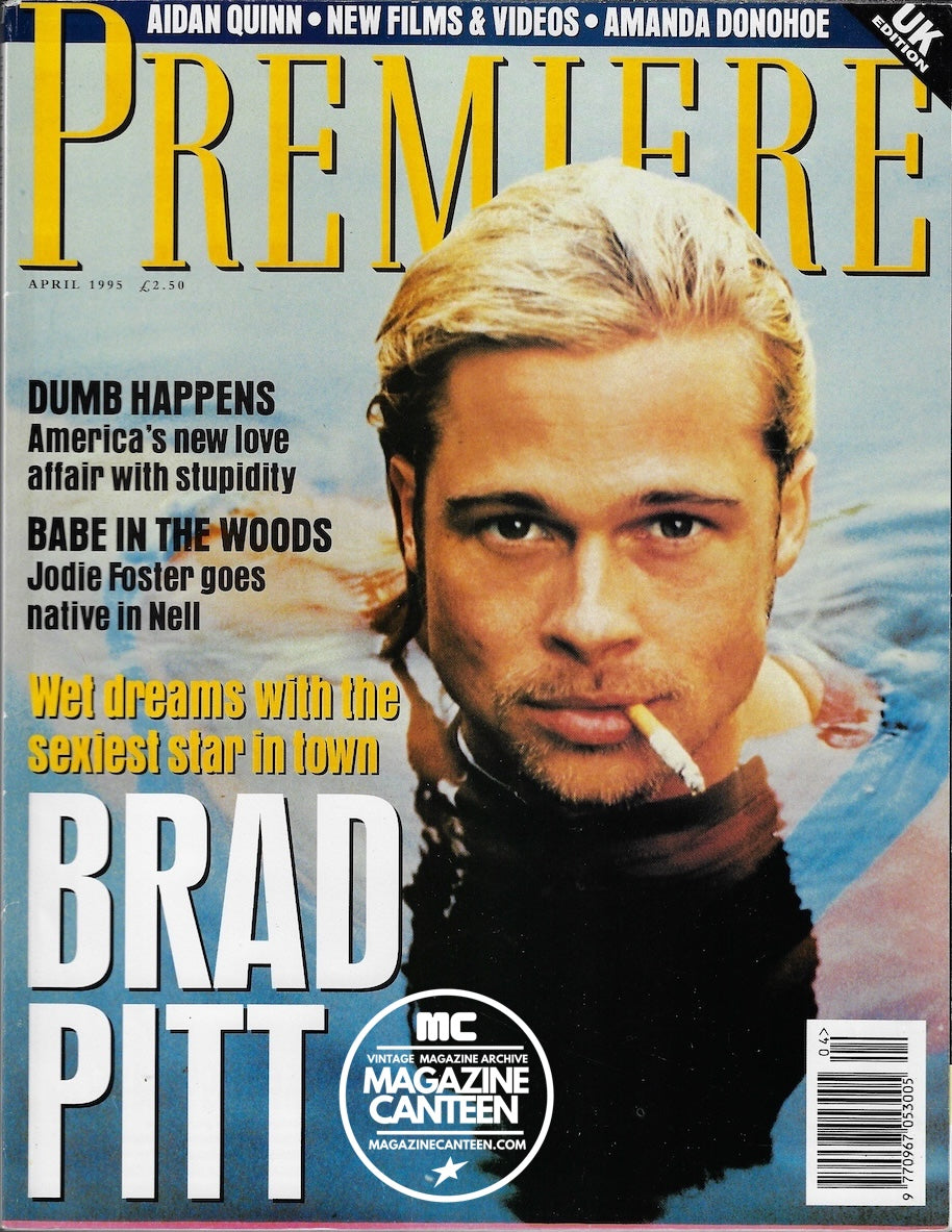 Premiere Magazine - BRAD PITT Georgina Cates AMANDA DONOHOE Aidan Quinn