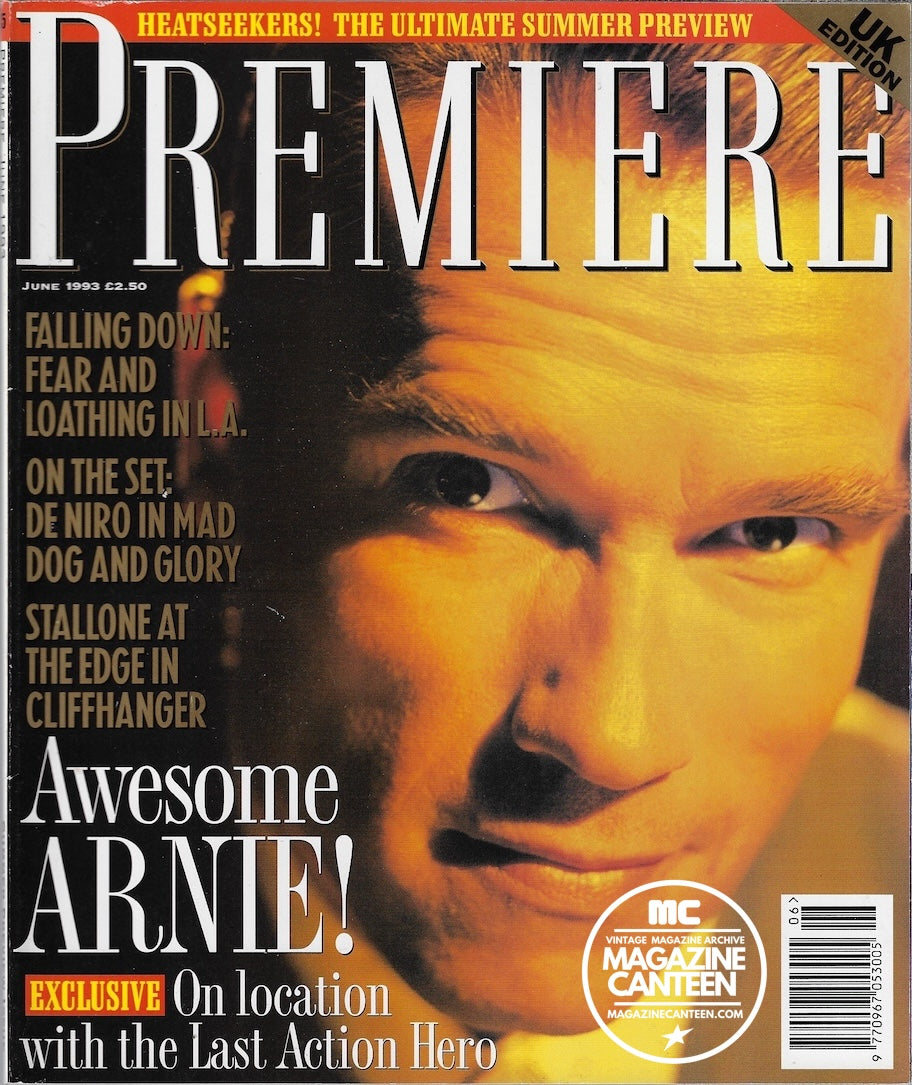 Premiere Magazine - ARNOLD SCHWARZENEGGER Aidan Quinn