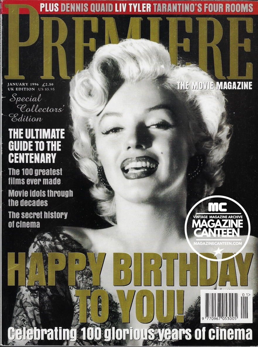 Premiere Magazine - Marilyn Monroe LIV TYLER Dennis Quaid