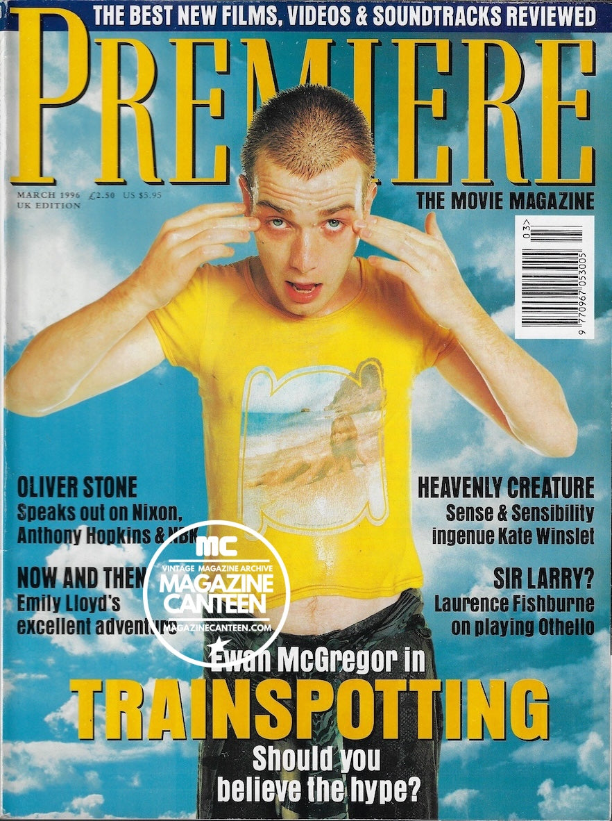 Premiere Magazine - Ewan McGregor TRAINSPOTTING Kelly MacDonald