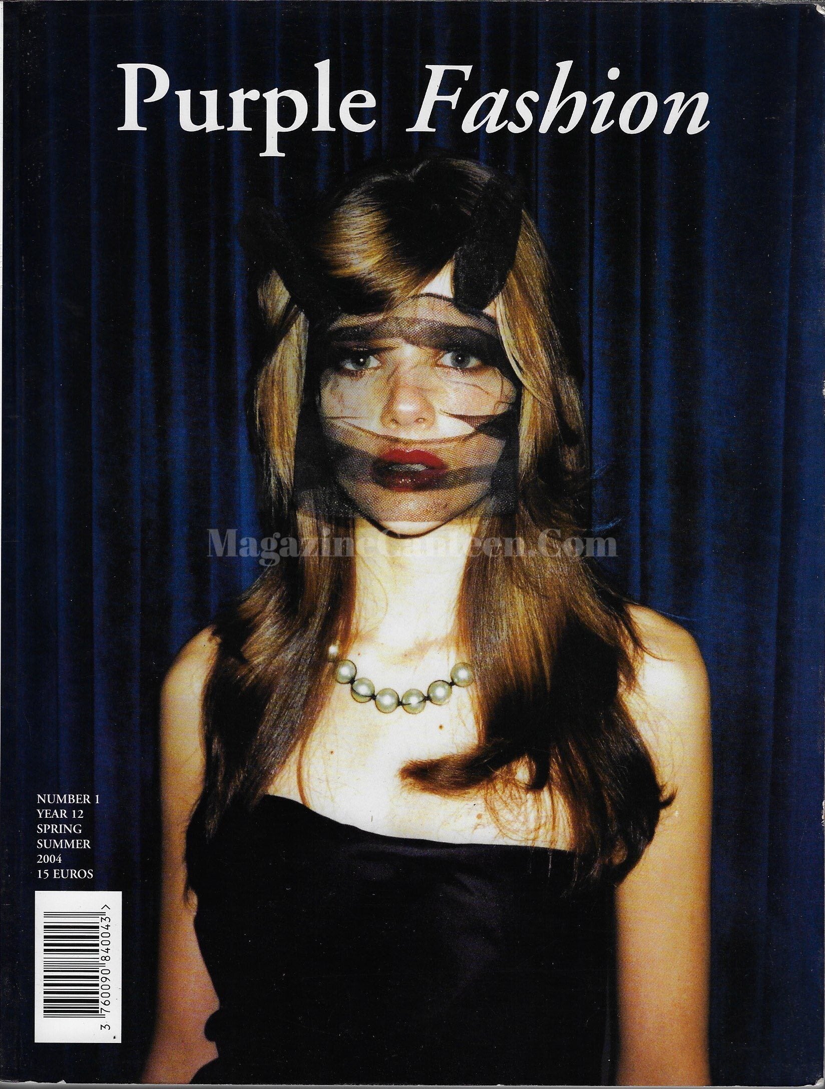 Purple Fashion Magazine 1 - Susan Eldridge Terry Richardson