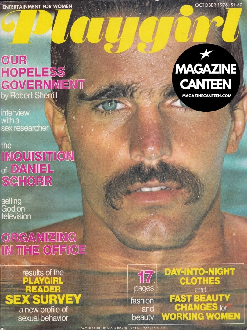 Playgirl Magazine - DAVID WHITE Toby Di Lella PLUS POSTER